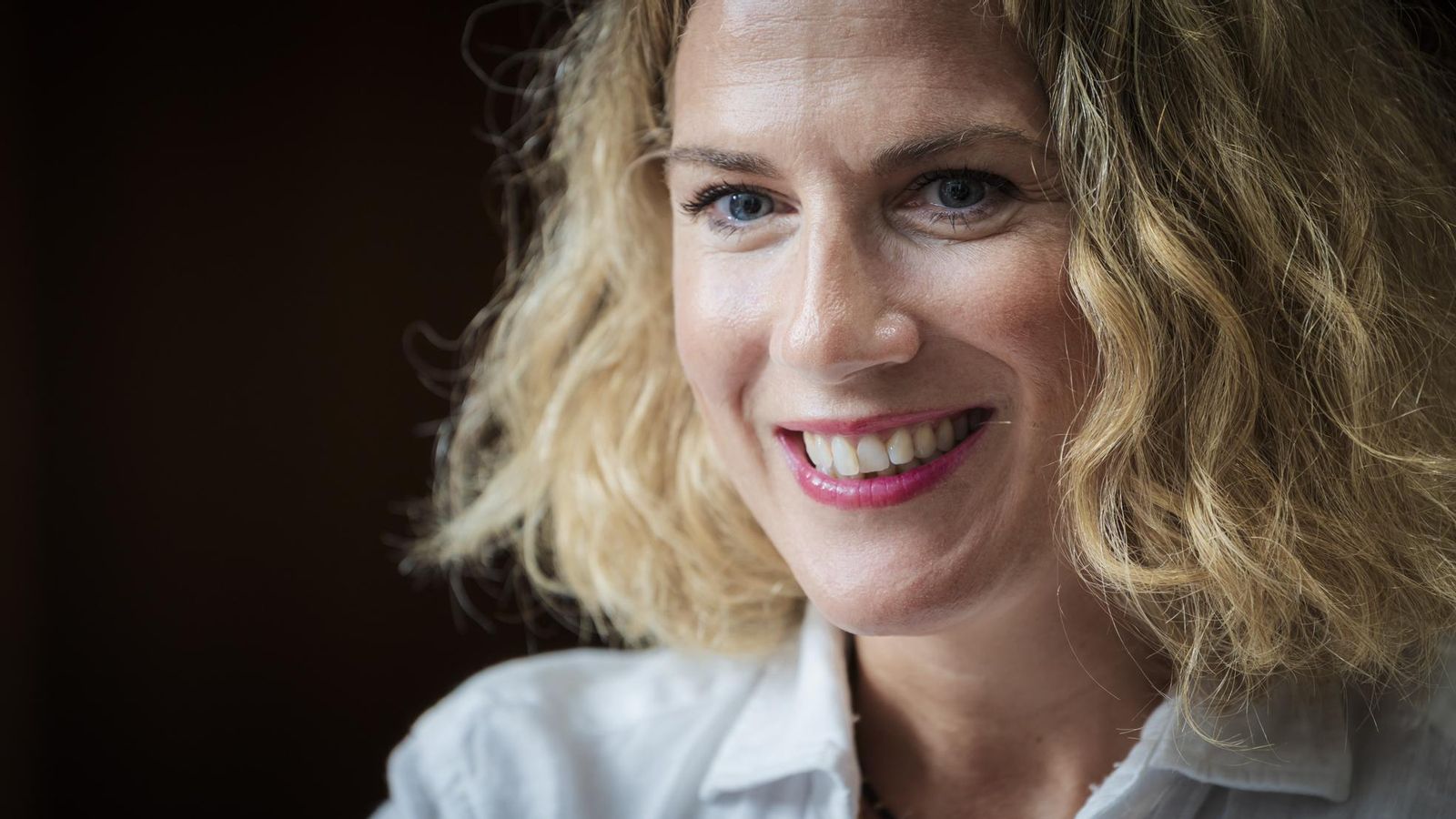 Ana Mestre, durante la entrevista con este periódico Ana Mestre, durante la entrevista con este periódico