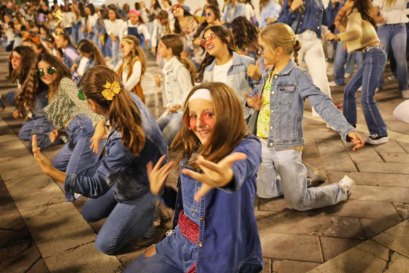 Imágenes del espectacular Flashmobe realizado en la Plaza de Las Monjas