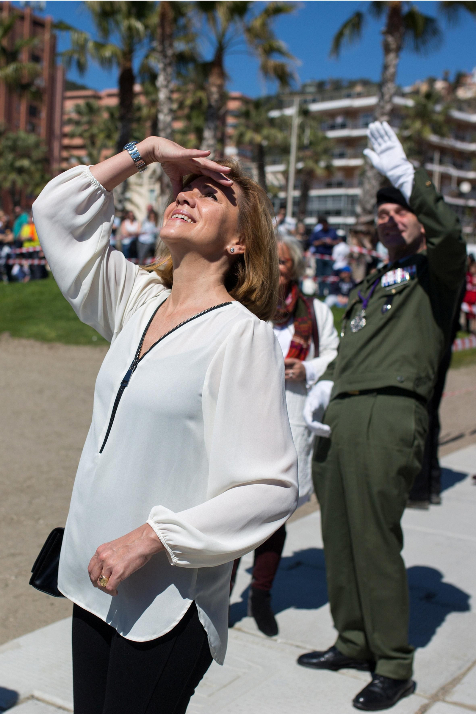 La Brigada Paracaidista se exhibe en Málaga