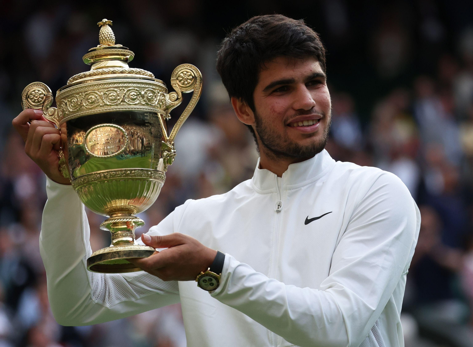 Imágenes del triunfo de Carlos Alcaraz en Wimbledon
