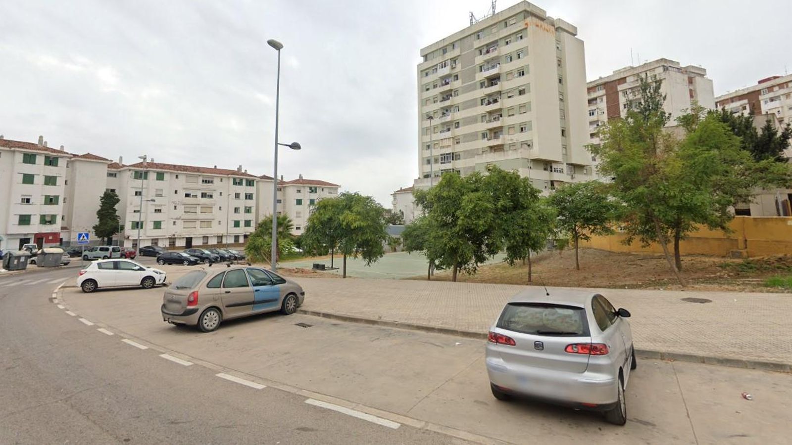 La calle Federico García Lorca de Algeciras. La calle Federico García Lorca de Algeciras.
