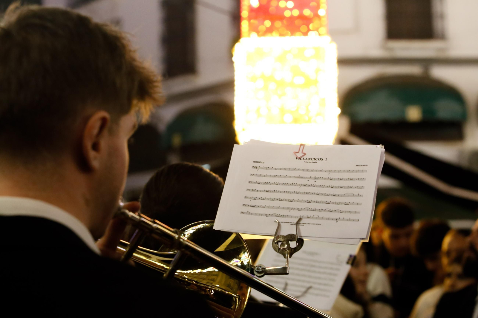 Las fotos del encendido del alumbrado navideño en La Línea Las fotos del encendido del alumbrado navideño en La Línea