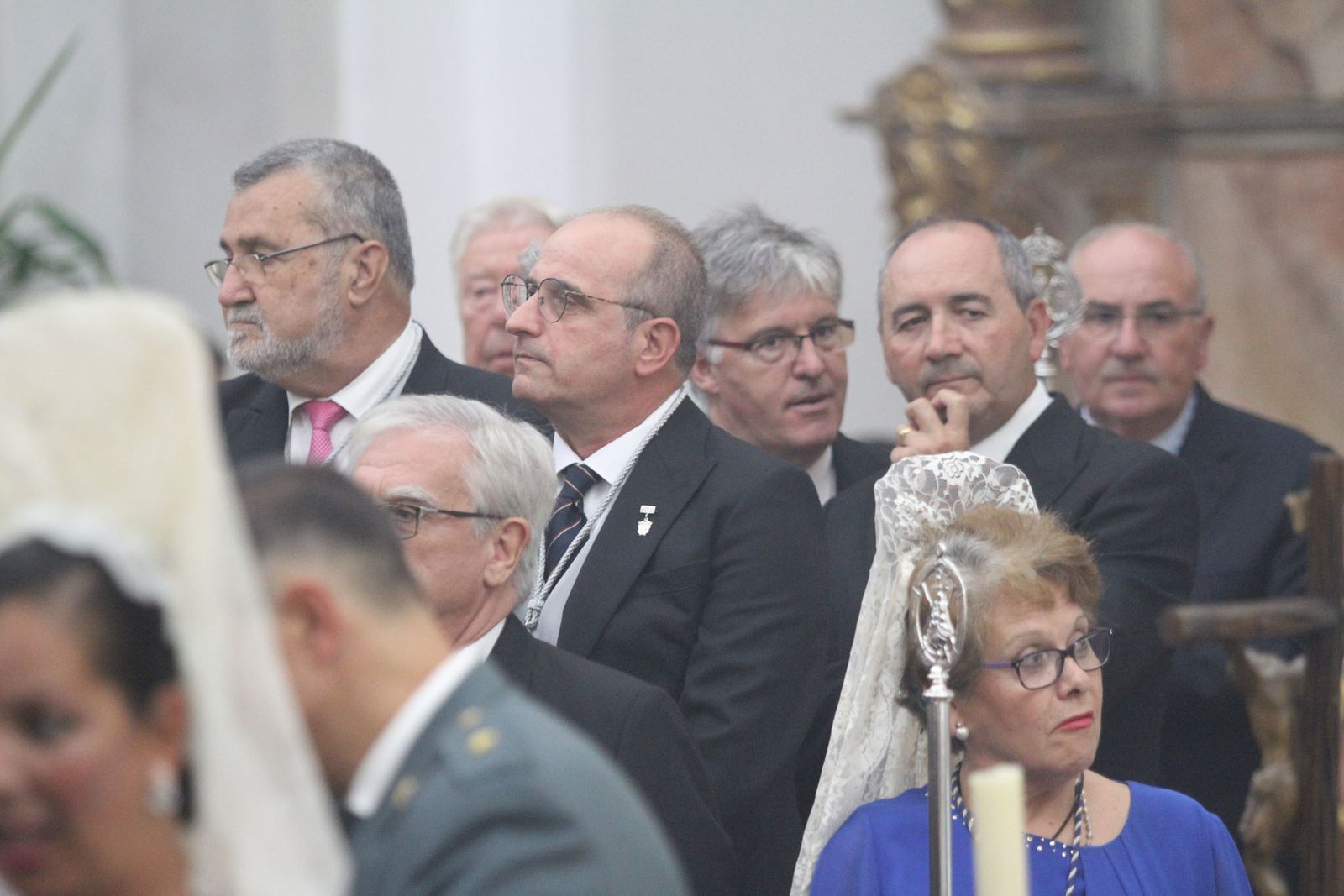 Procesión solemne de la Virgen de la Cinta.