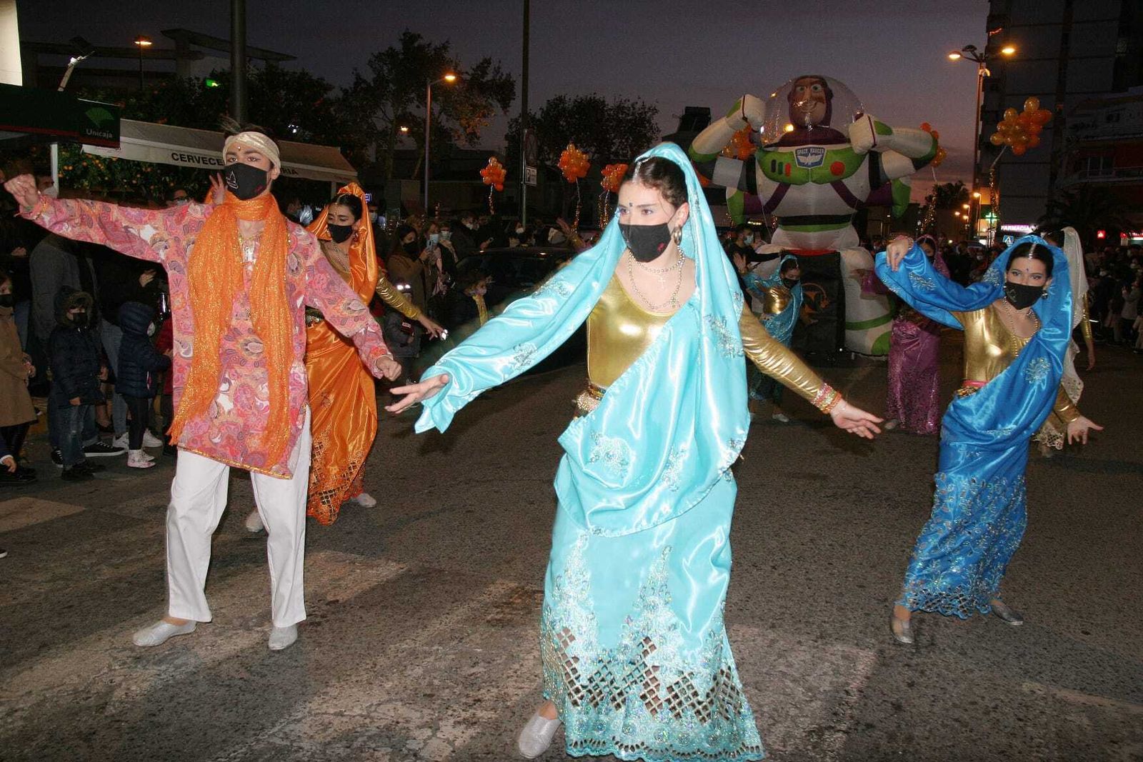 La Cabalgata de la Reina de Occidente, en imágenes