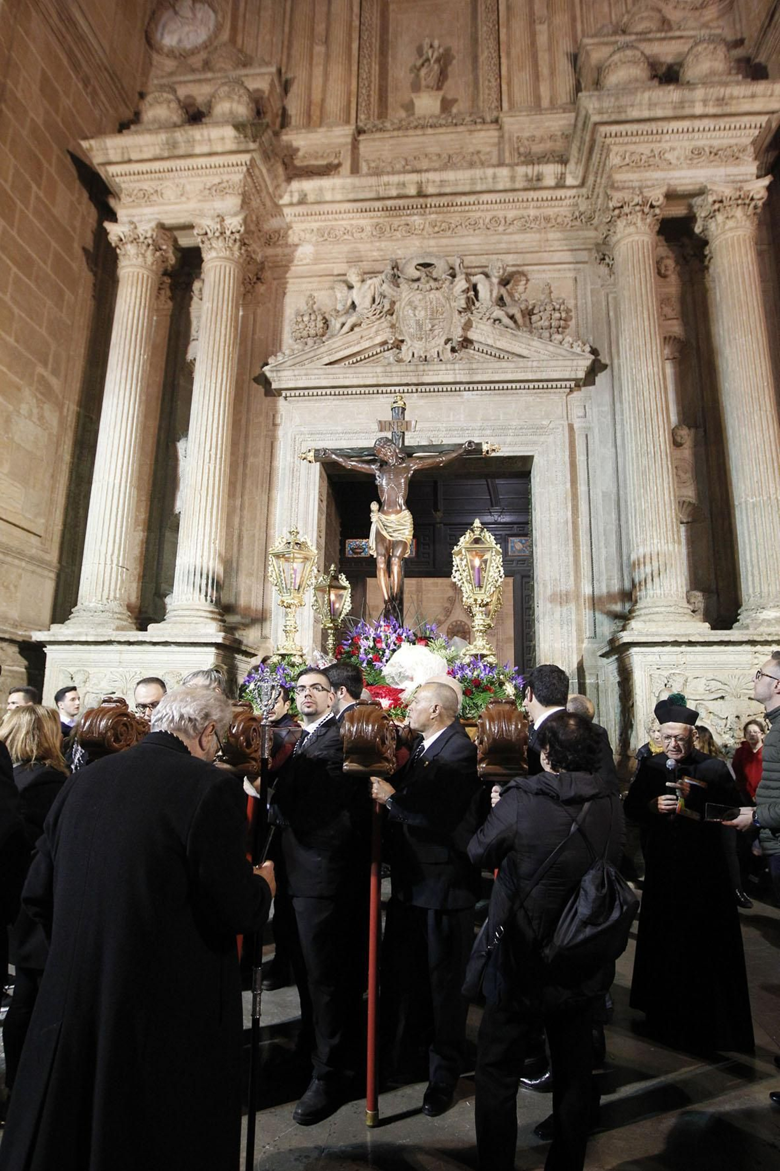Vía Crucis del Cristo de la Escucha. Semana Santa de Almería de 2019