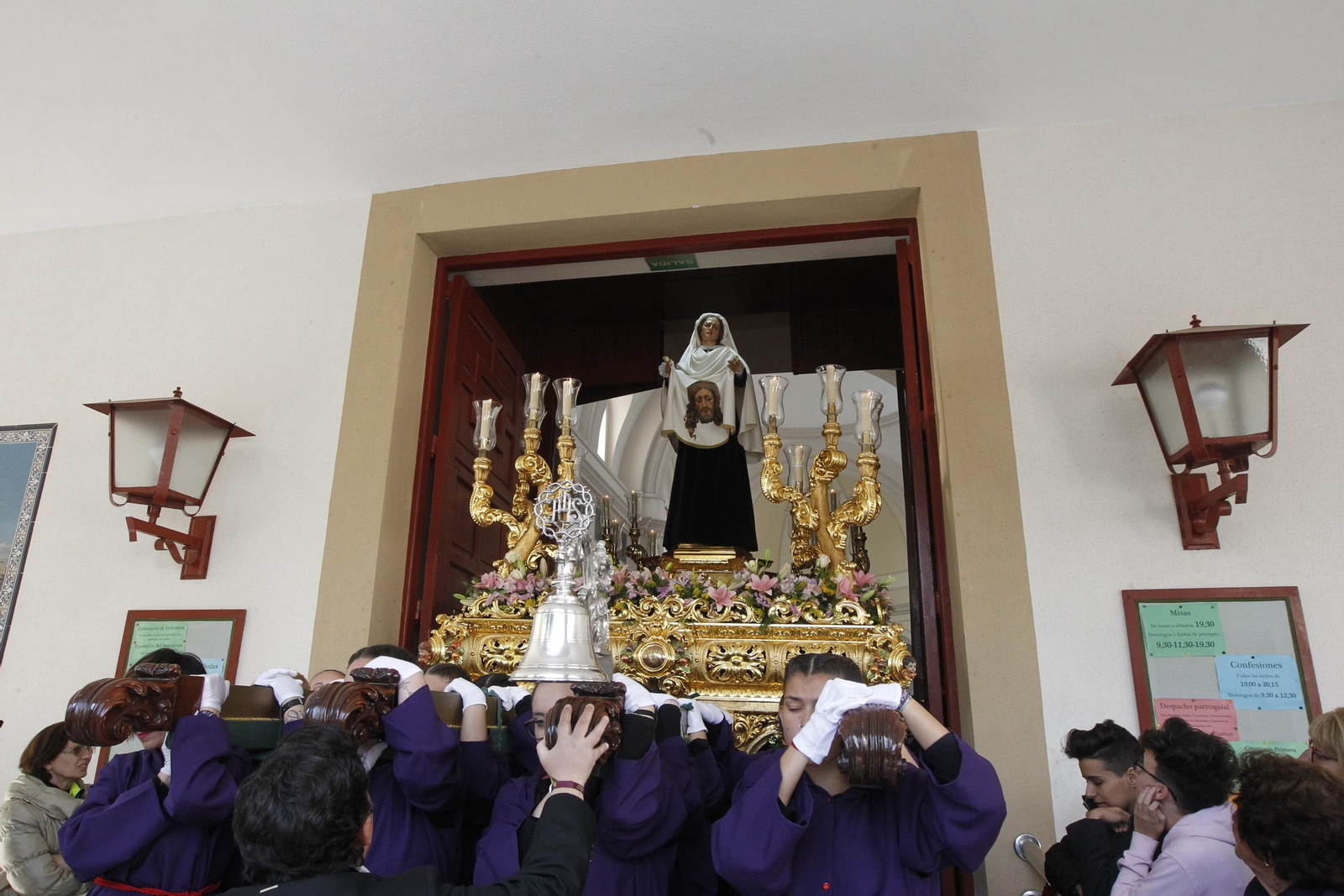 Procesión del Encuentro. Semana Santa Almería 2019