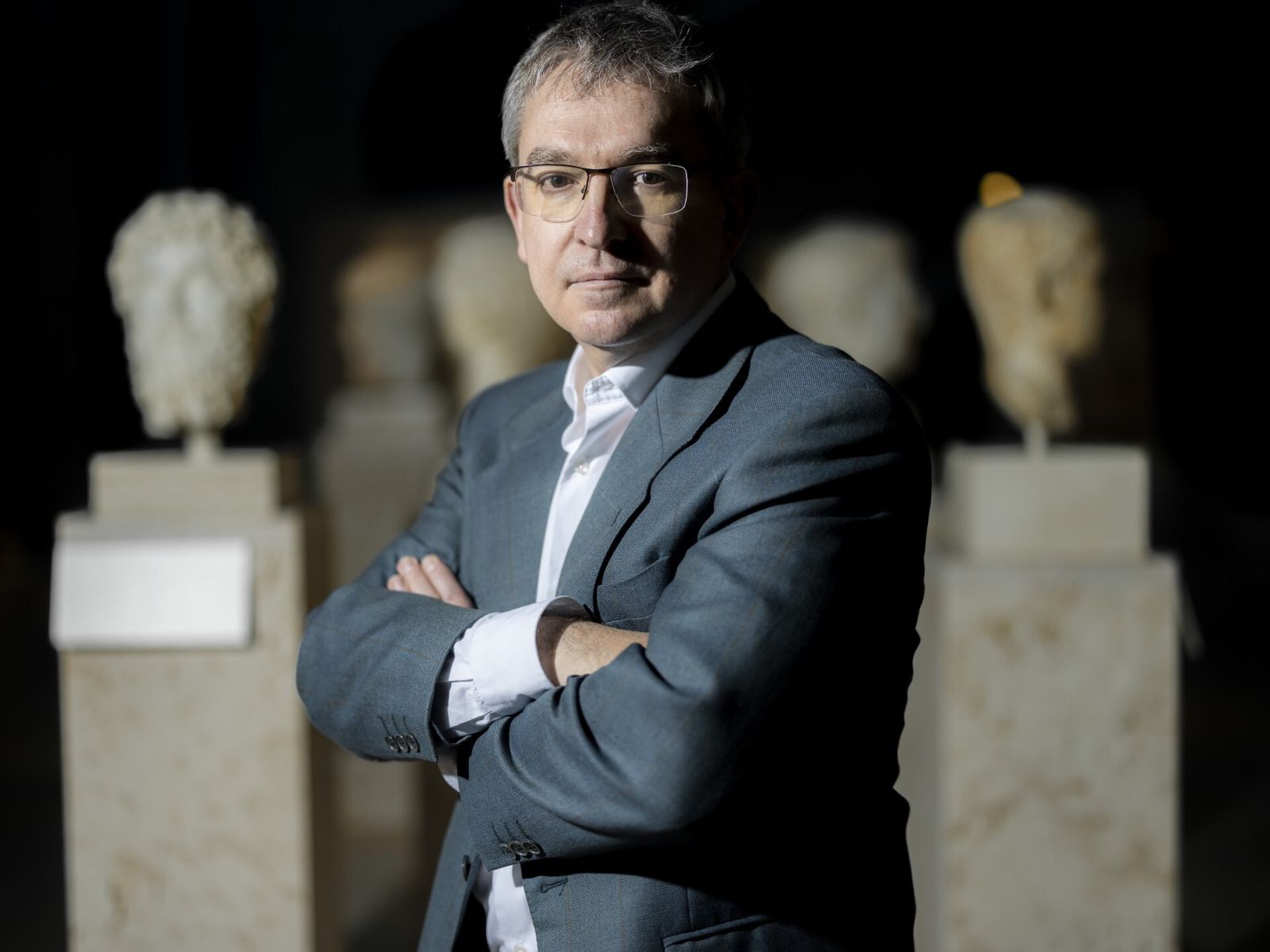 El escritor Santiago Posteguillo (Valencia, 1967).