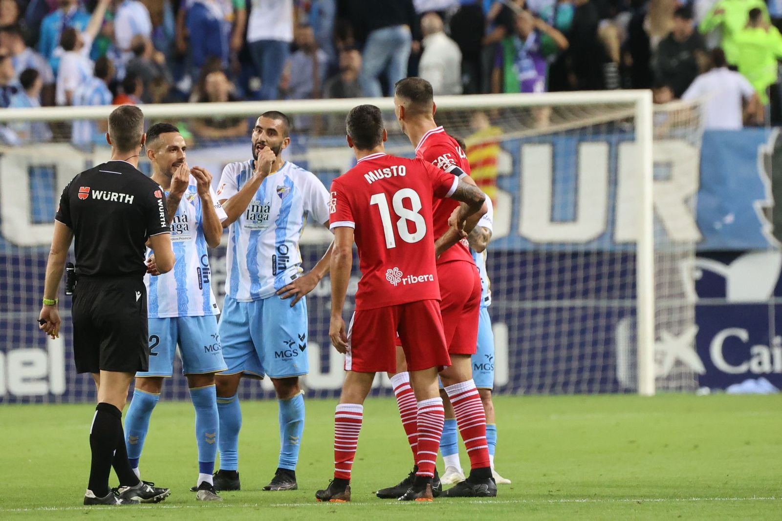 Las fotos del Málaga CF-Cartagena