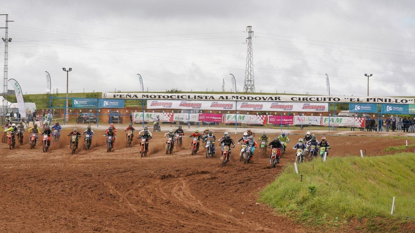 Una de las mangas disputadas este fin de semana en Almodóvar del Río.