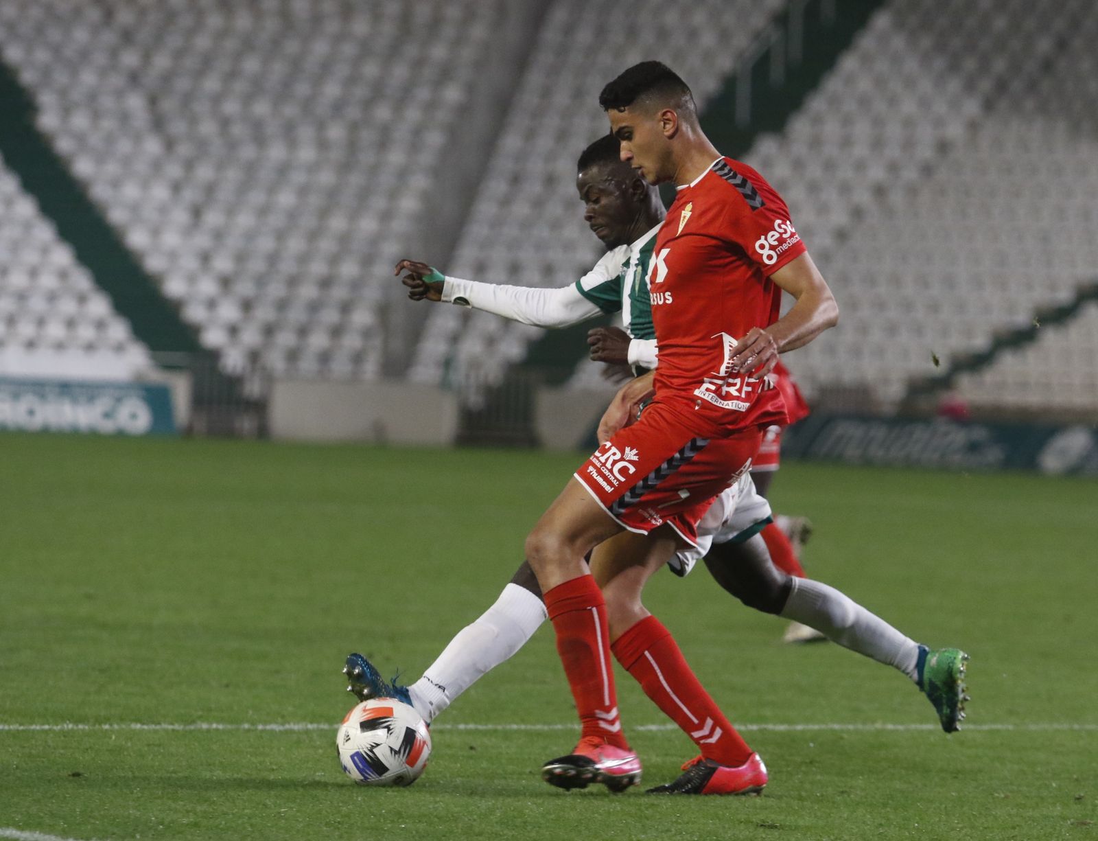 Las fotografías del empate entre el Córdoba CF y el Real Murcia