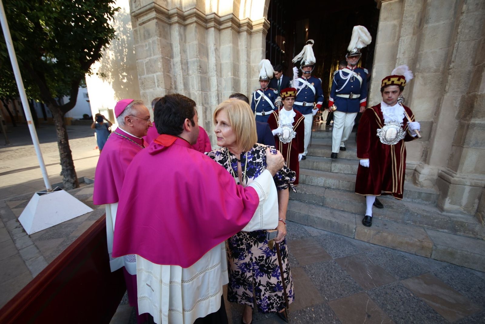 Traslado del Pendón en el día del patrón San Dionisio en Jerez
