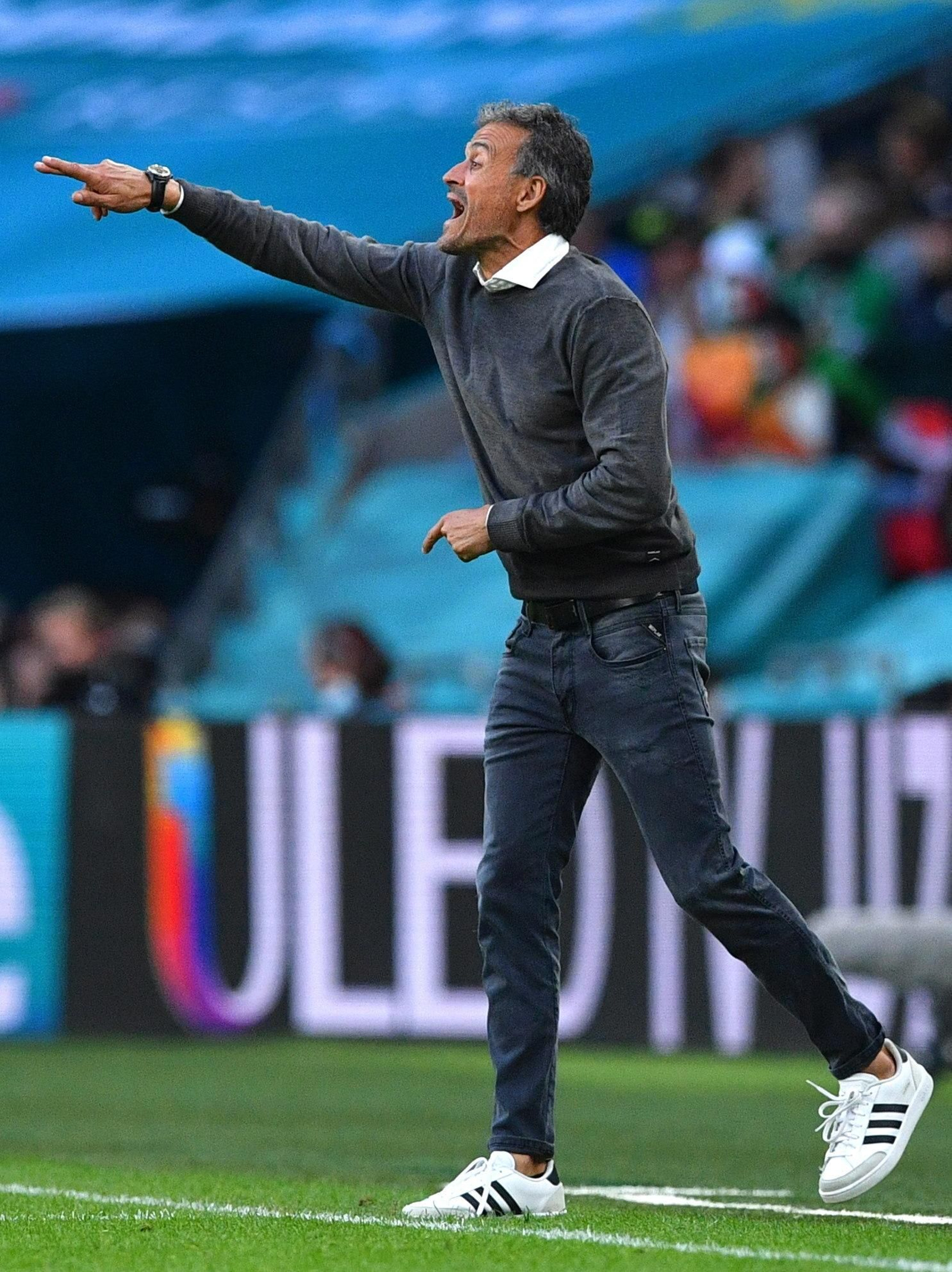 Las imágenes de la semifinal Italia-España de Eurocopa