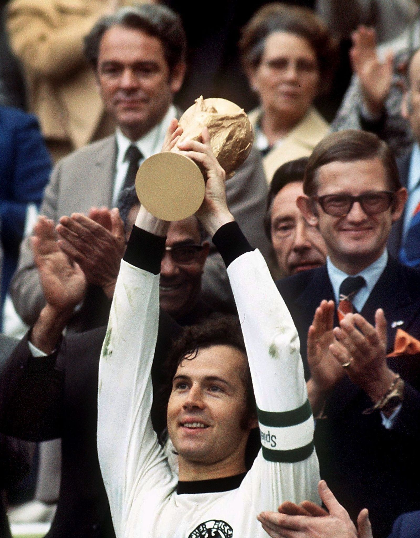 Las fotos de Beckenbauer, la elegancia del fútbol