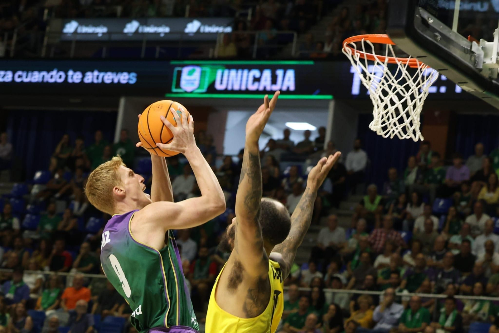 El Unicaja-Mersin, en fotos