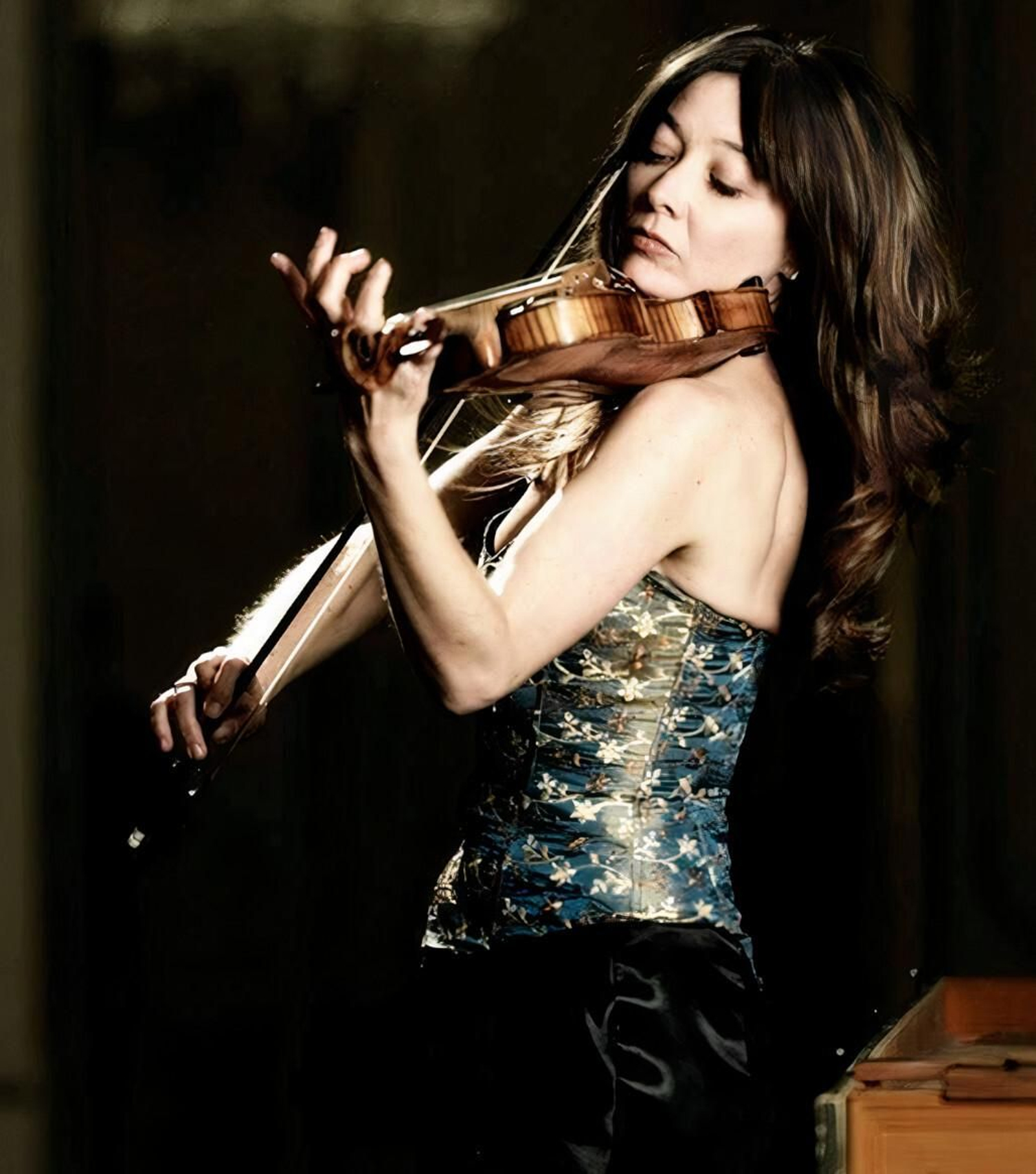 La violinista Lina Tur Bonet en una imagen promocional.