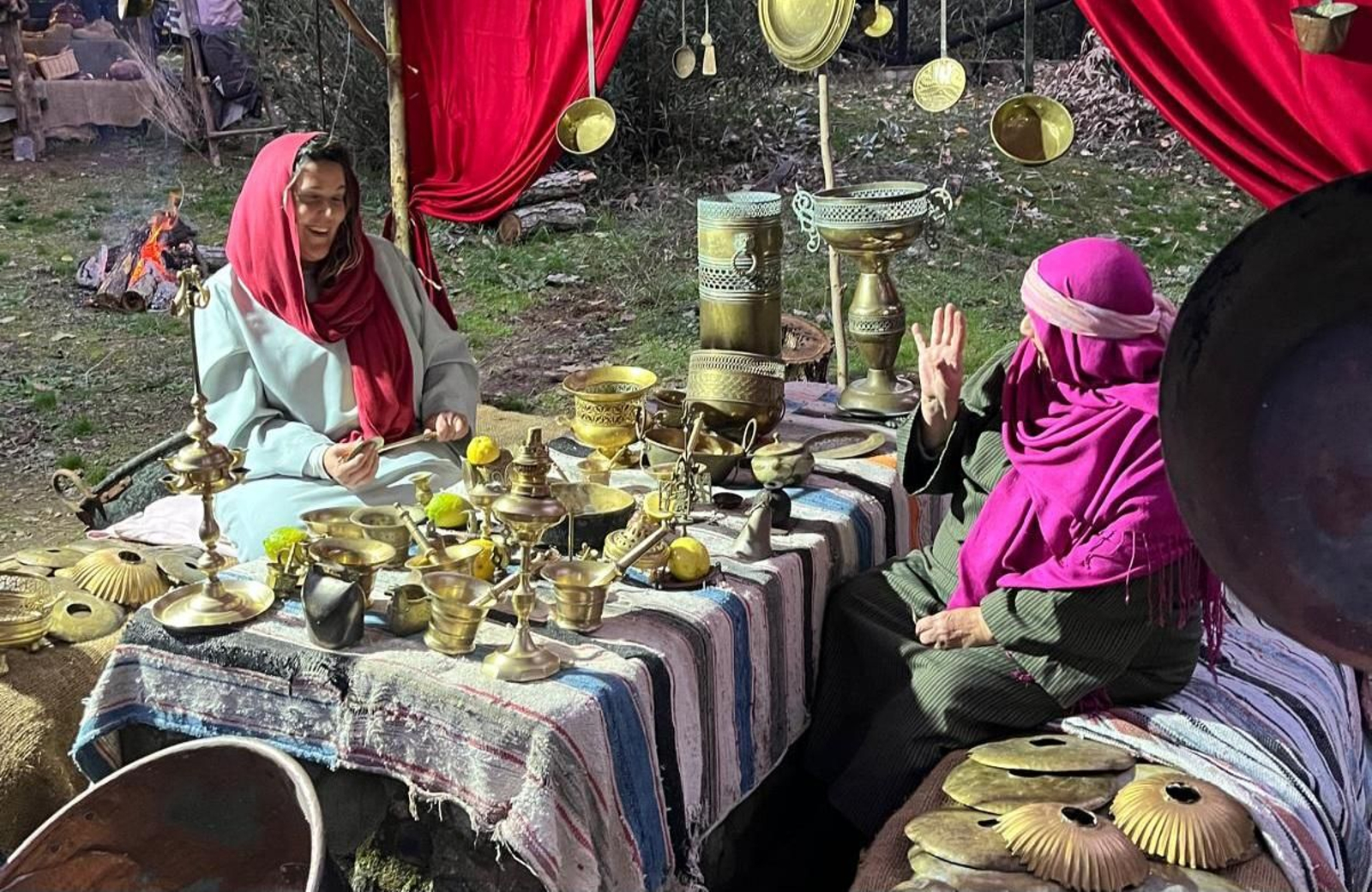 Las mejores imágenes de uno de los Belenes Vivientes más bonitos que podrás ver este puente en Huelva