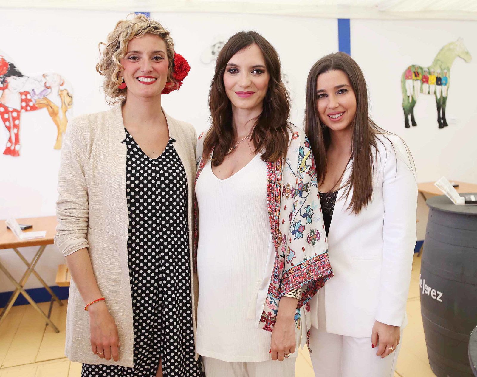 Teresa Macías, Ainhoa Rosado y Marta Silva.