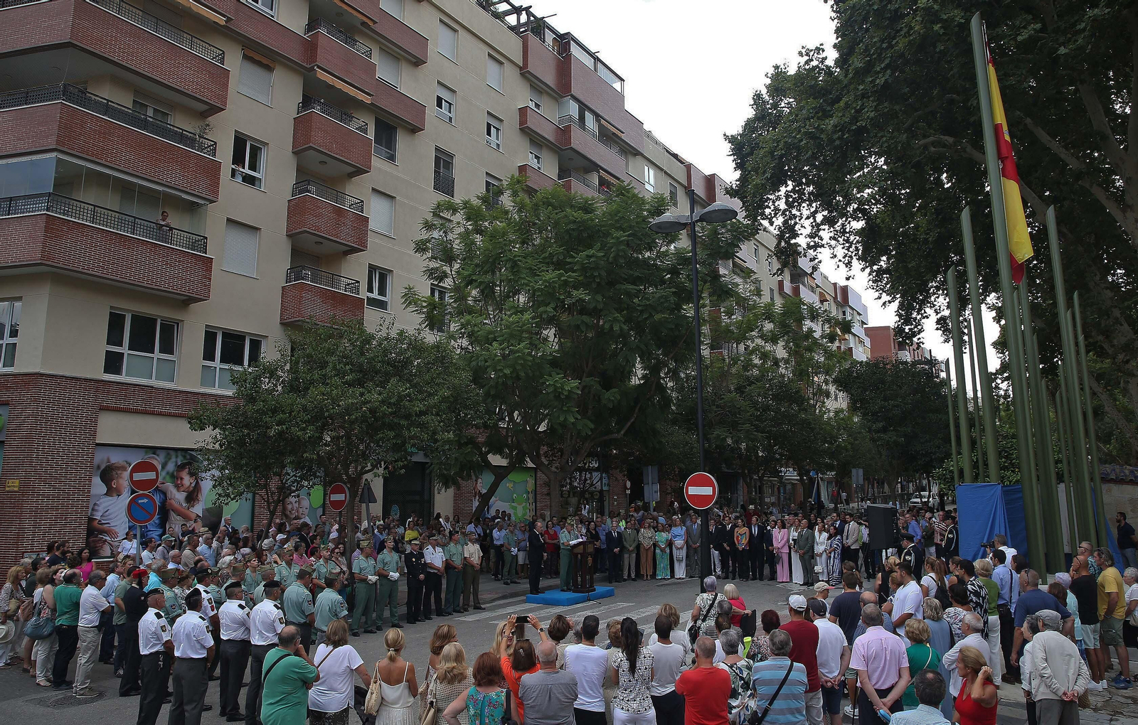 Fotos de la inauguración del monumento a la Legión en Algeciras