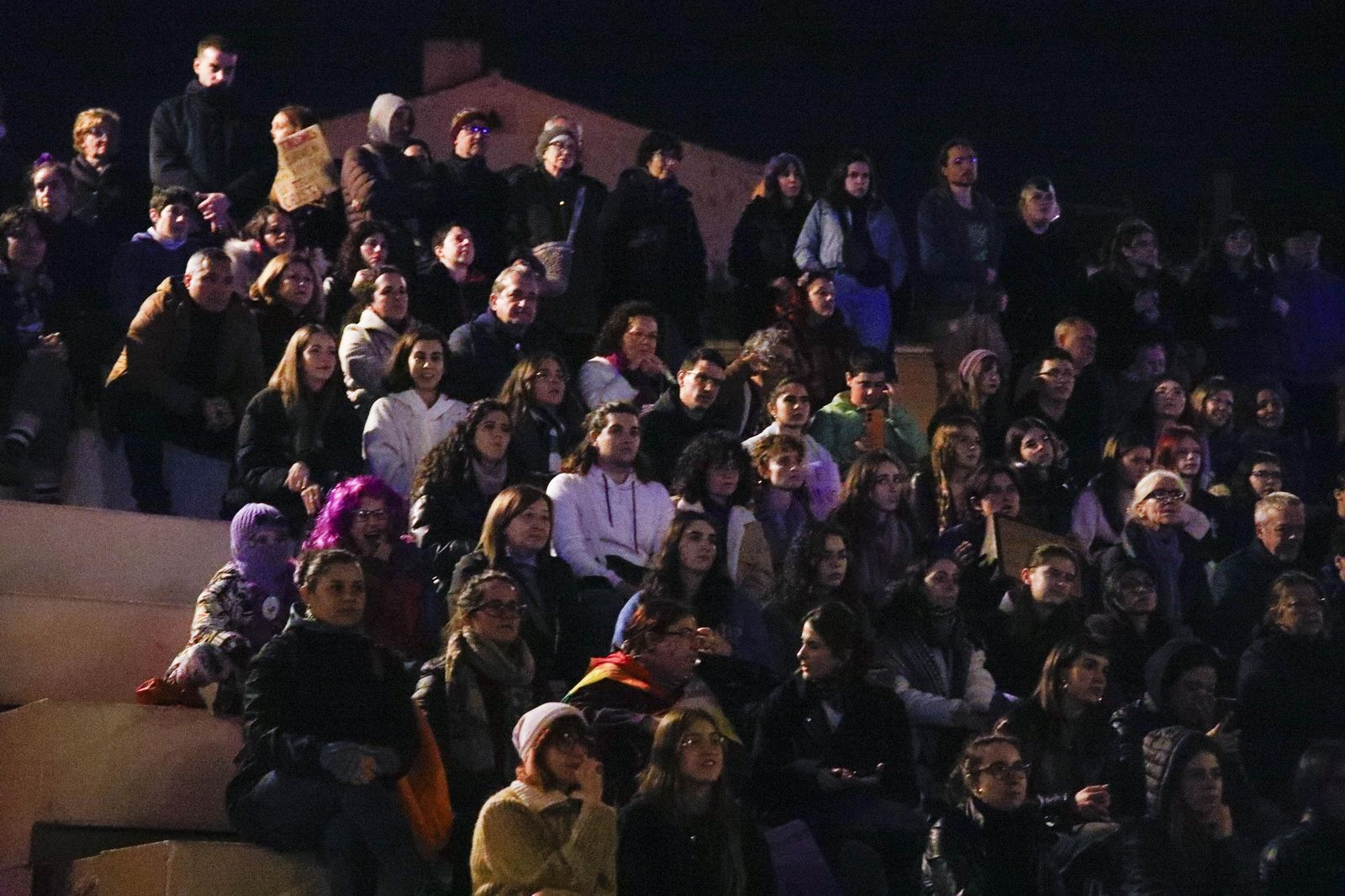 Las imágenes de la manifestación realizada por Asamblea Feminista 8M en Almería