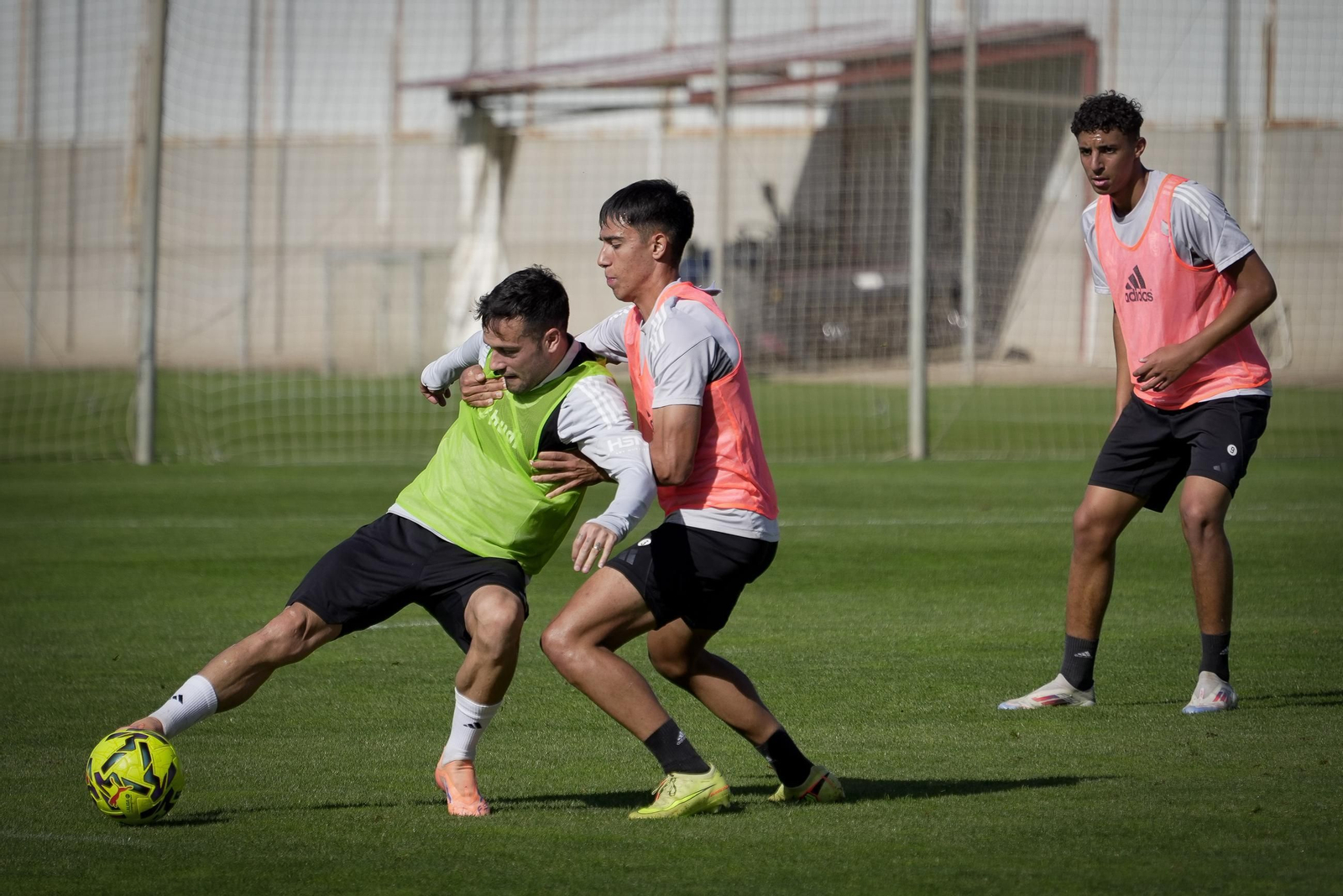 Las imágenes del entrenamiento del Granada CF