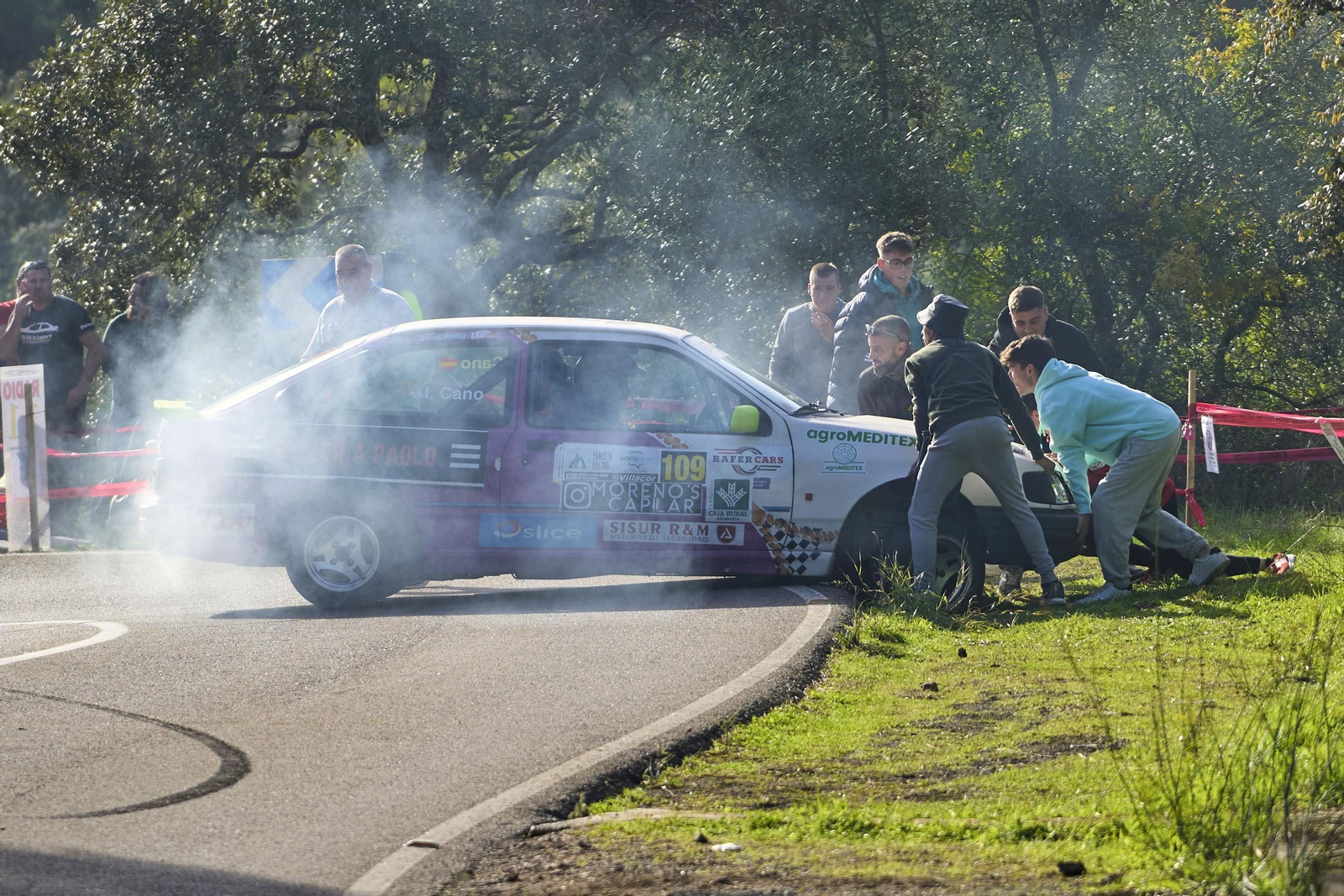 Las mejores fotos del espectacular arranque de la Subida a Trassierra