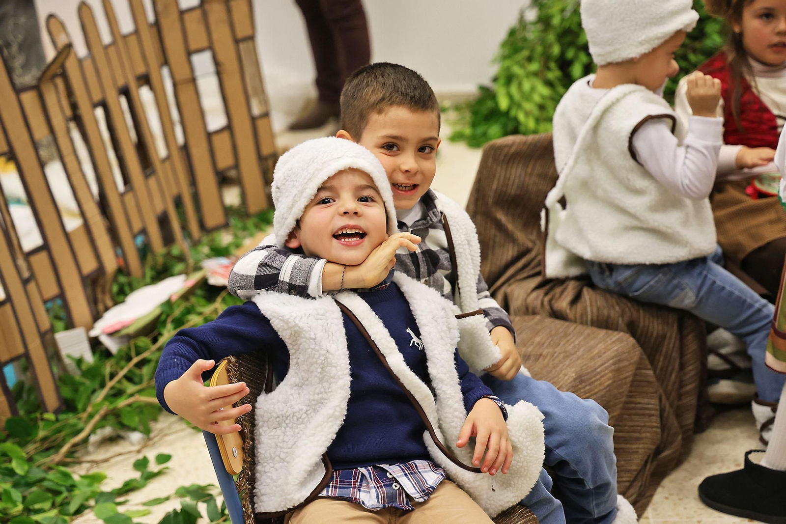 El impresionante Belén viviente del CEIP 12 de Octubre