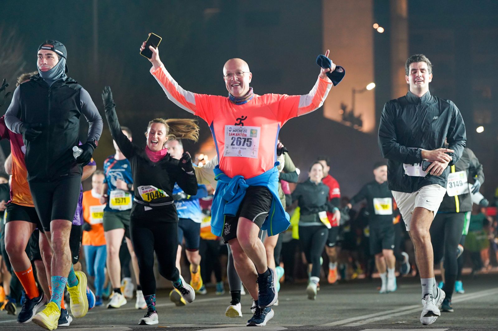 En imágenes: búscate en tu llegada a meta de la Carrera de San Antón 2026 (13)