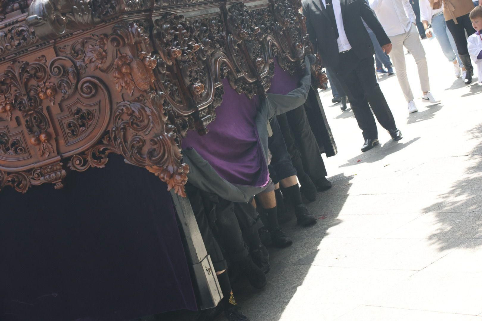 Las imágenes de regreso de las hermandades de la Sed, Candelaria, Paz y Clemencia a sus templos