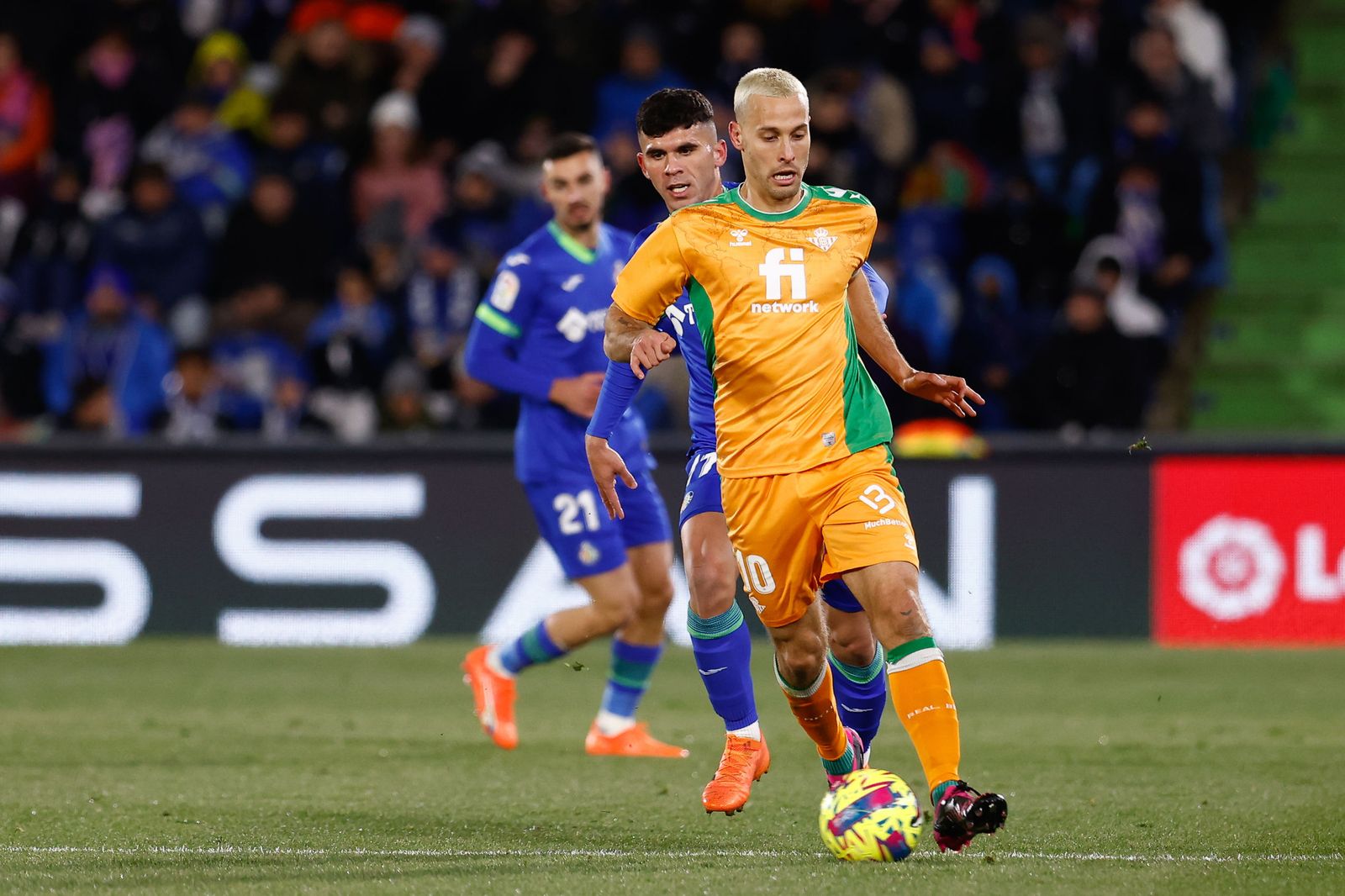 Imagen del Getafe - Betis de la primera vuelta de la Liga 2022-2023