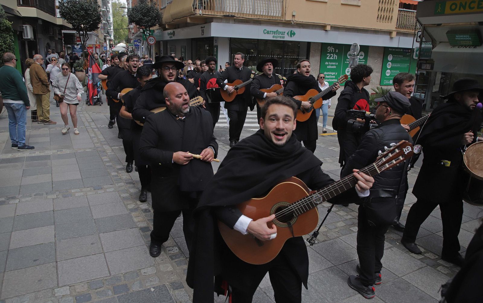 Fotos del carrusel del XII Certamen Internacional de Tunas en Algeciras
