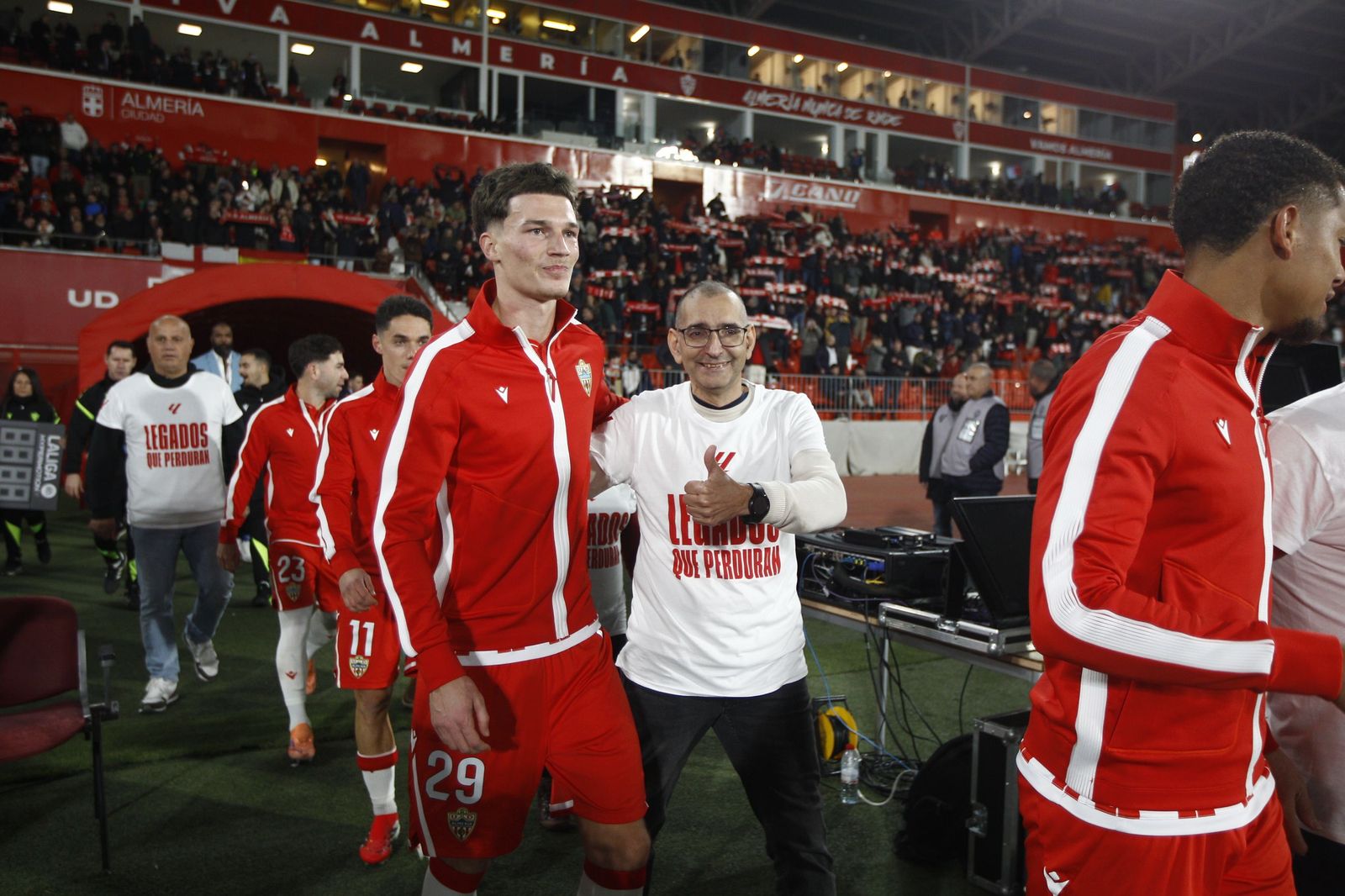 Las fotos del partido U.D. Almería - Deportivo de La Coruña