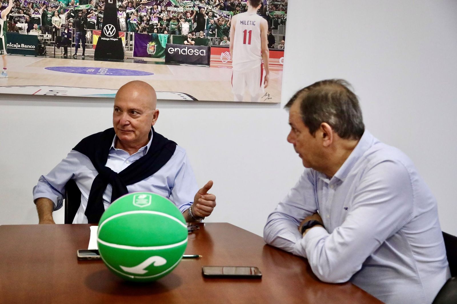 La entrevista a López Nieto y Juanma Rodríguez, en fotos