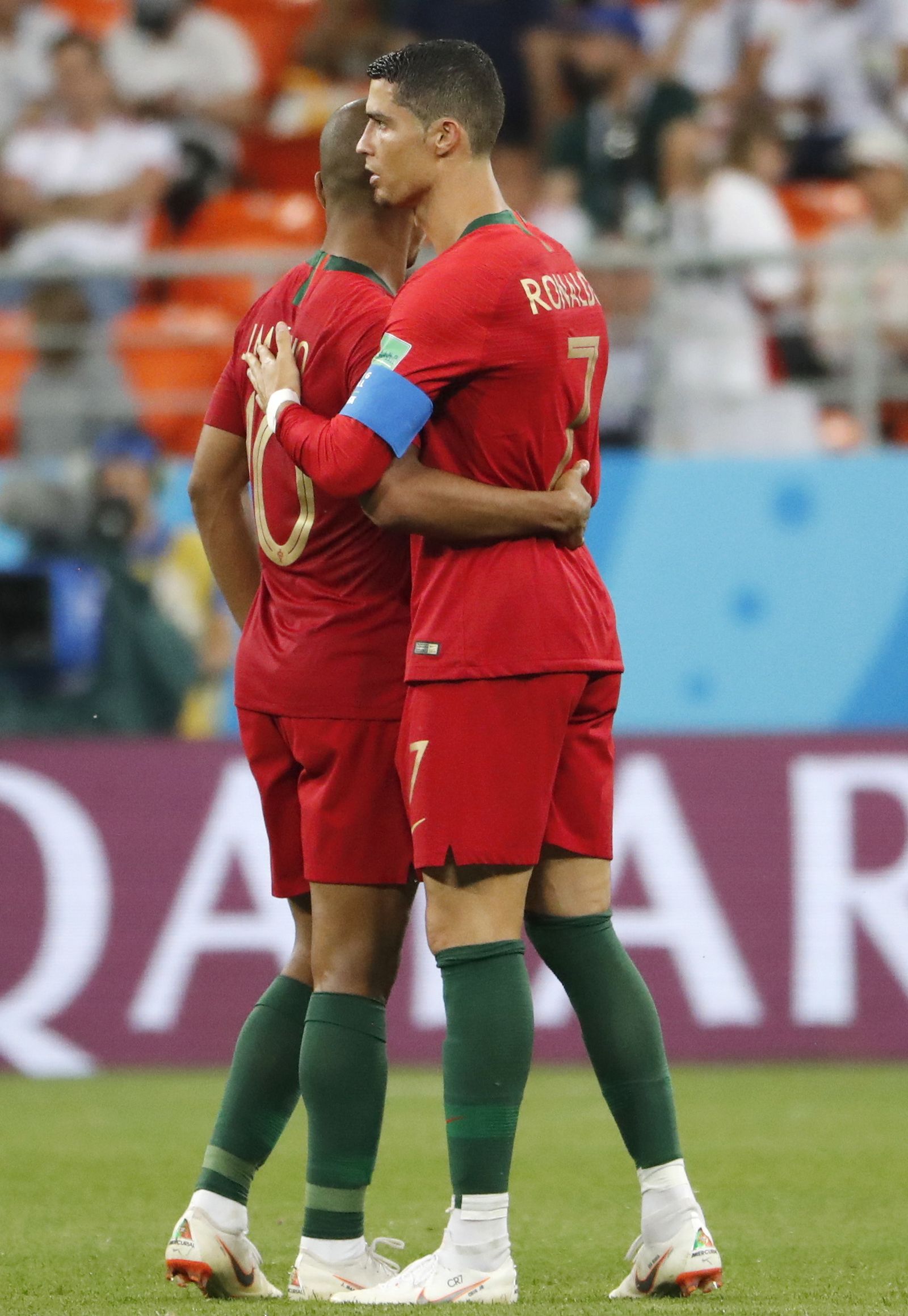 Las imágenes del Irán-Portugal