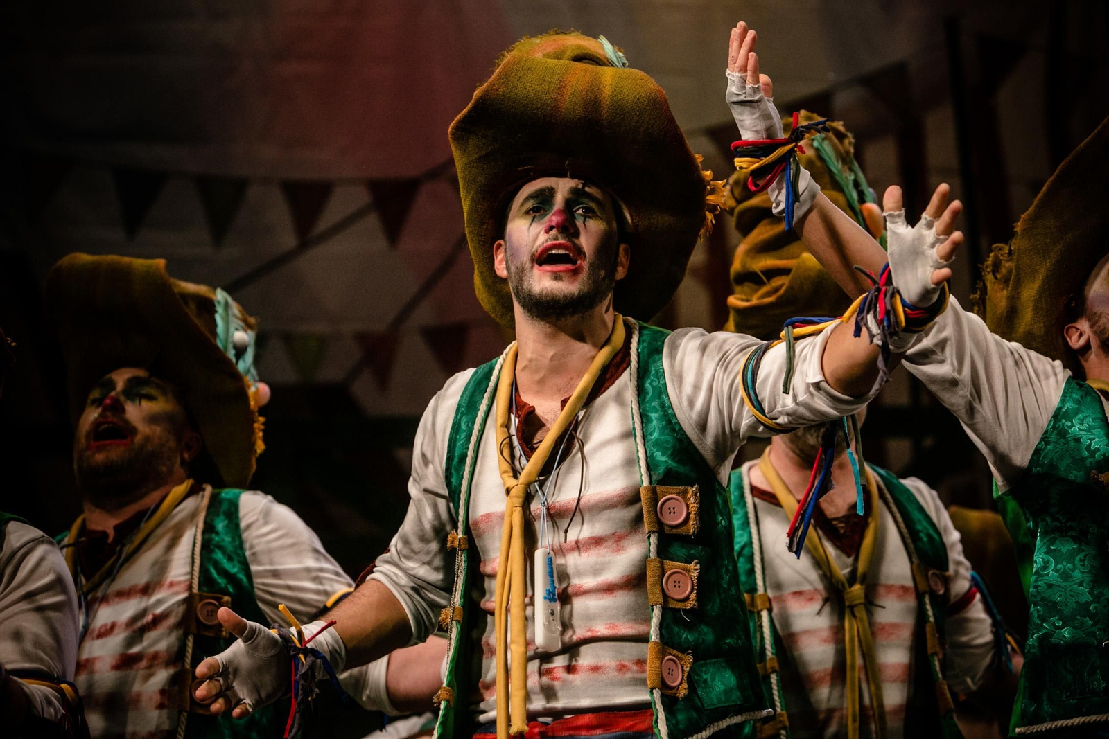 "Los fabulosos", comparsa de Málaga encargar de abrir la función.