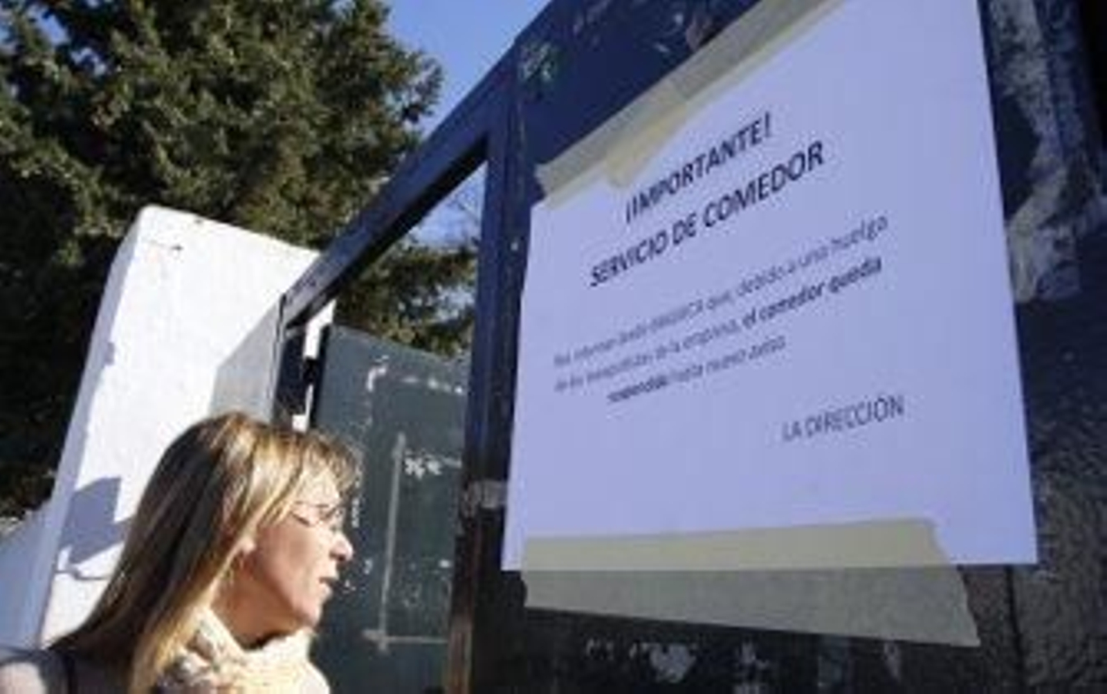 Sin comedor escolar "hasta nuevo aviso"