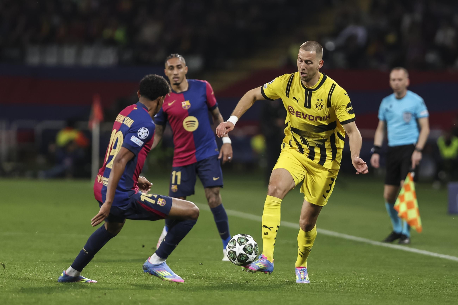 Las mejores fotos del Barcelona - Borussia Dortmund