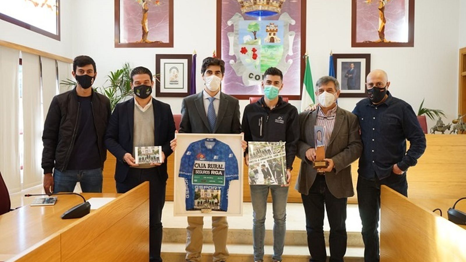 Paso de la Vuelta a Andalucía 2020 por Coín.