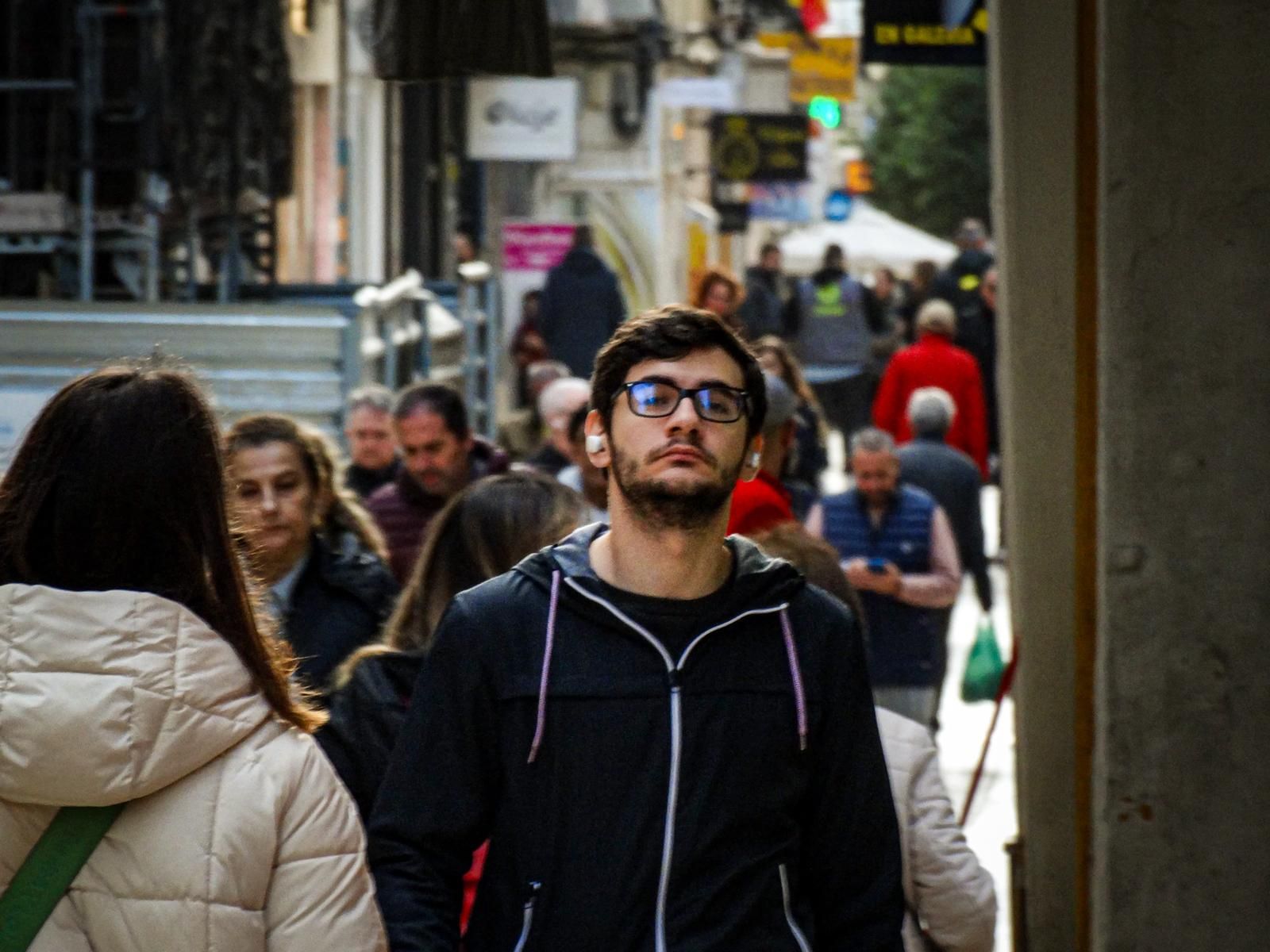 Fotos del ambiente en la ciudad durante la mañana