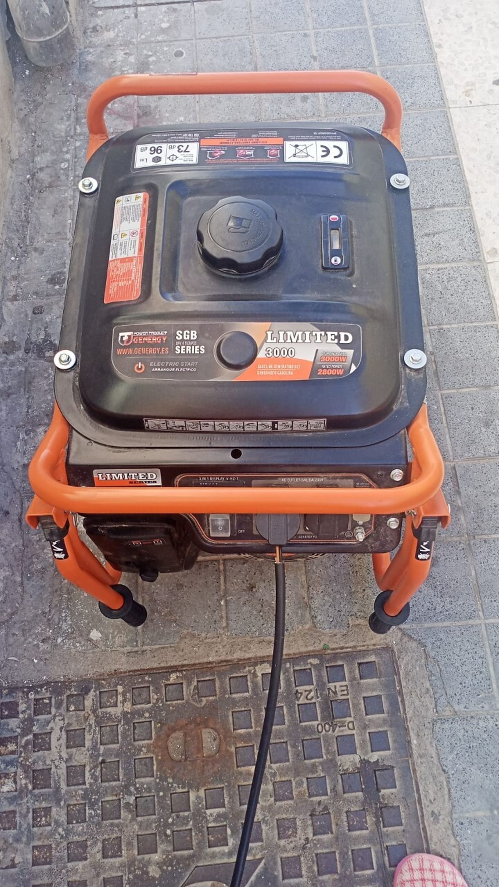 Motor con el que producen luz.