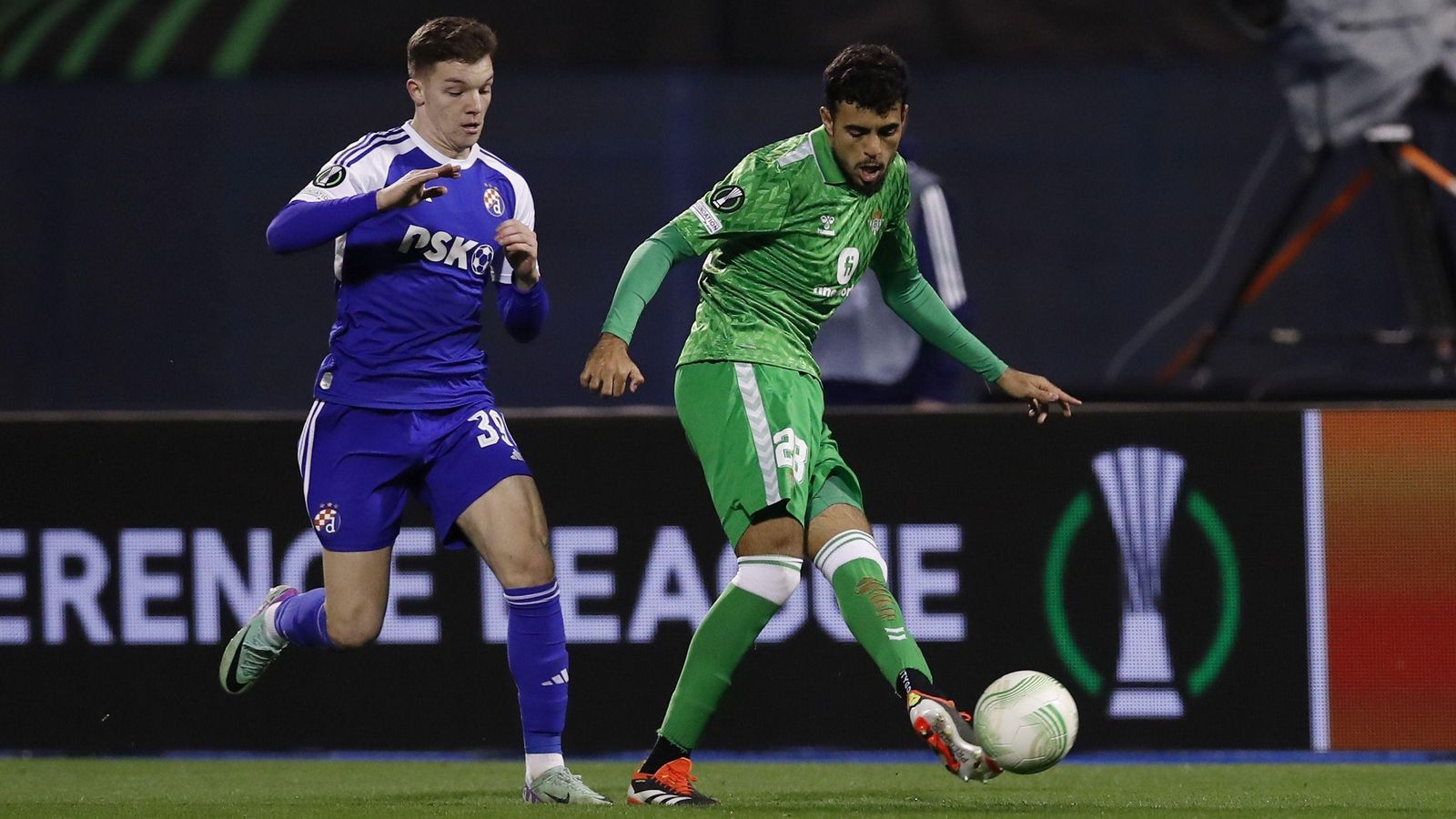 Las fotos del Dinamo de Zagreb - Betis