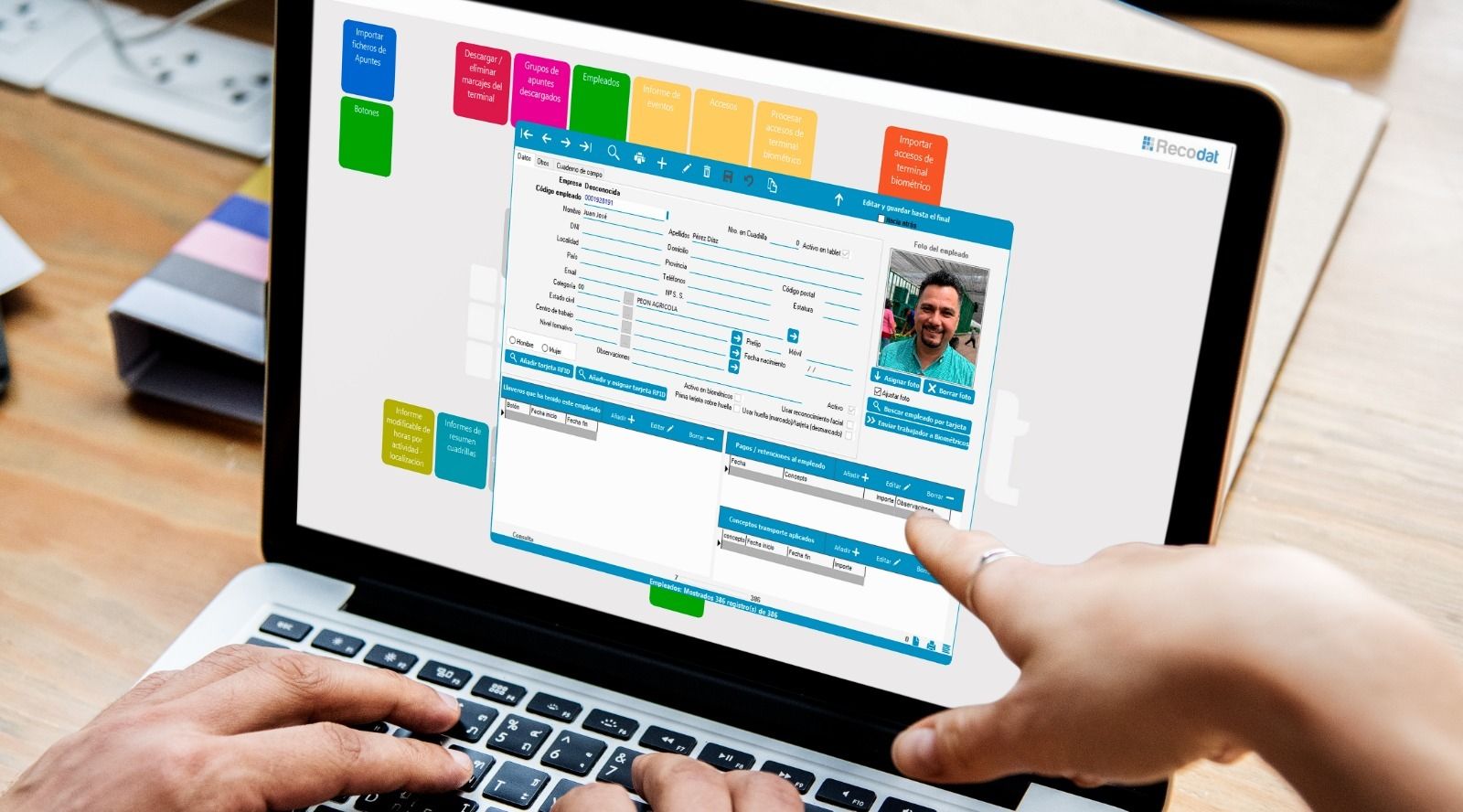 Aplicación del software informático a la producción agrícola