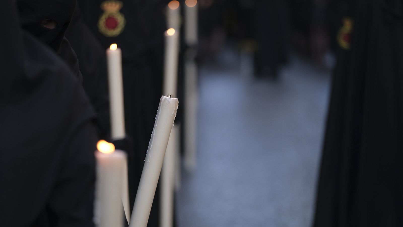 Procesión del Santo Entierro en Almería, en imágenes