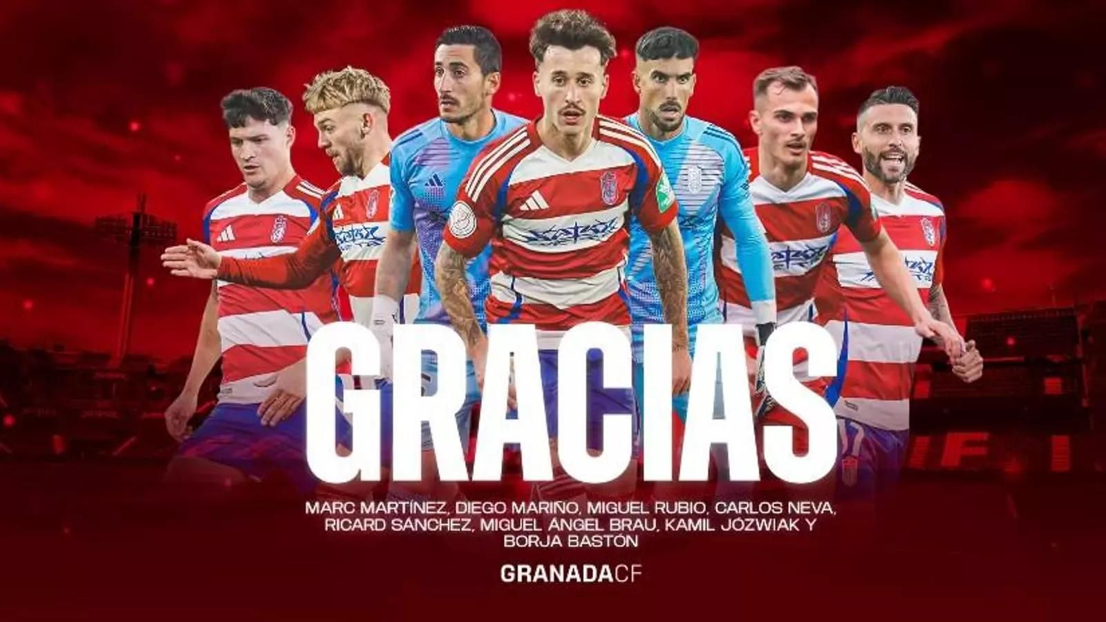 Despedida del Granada