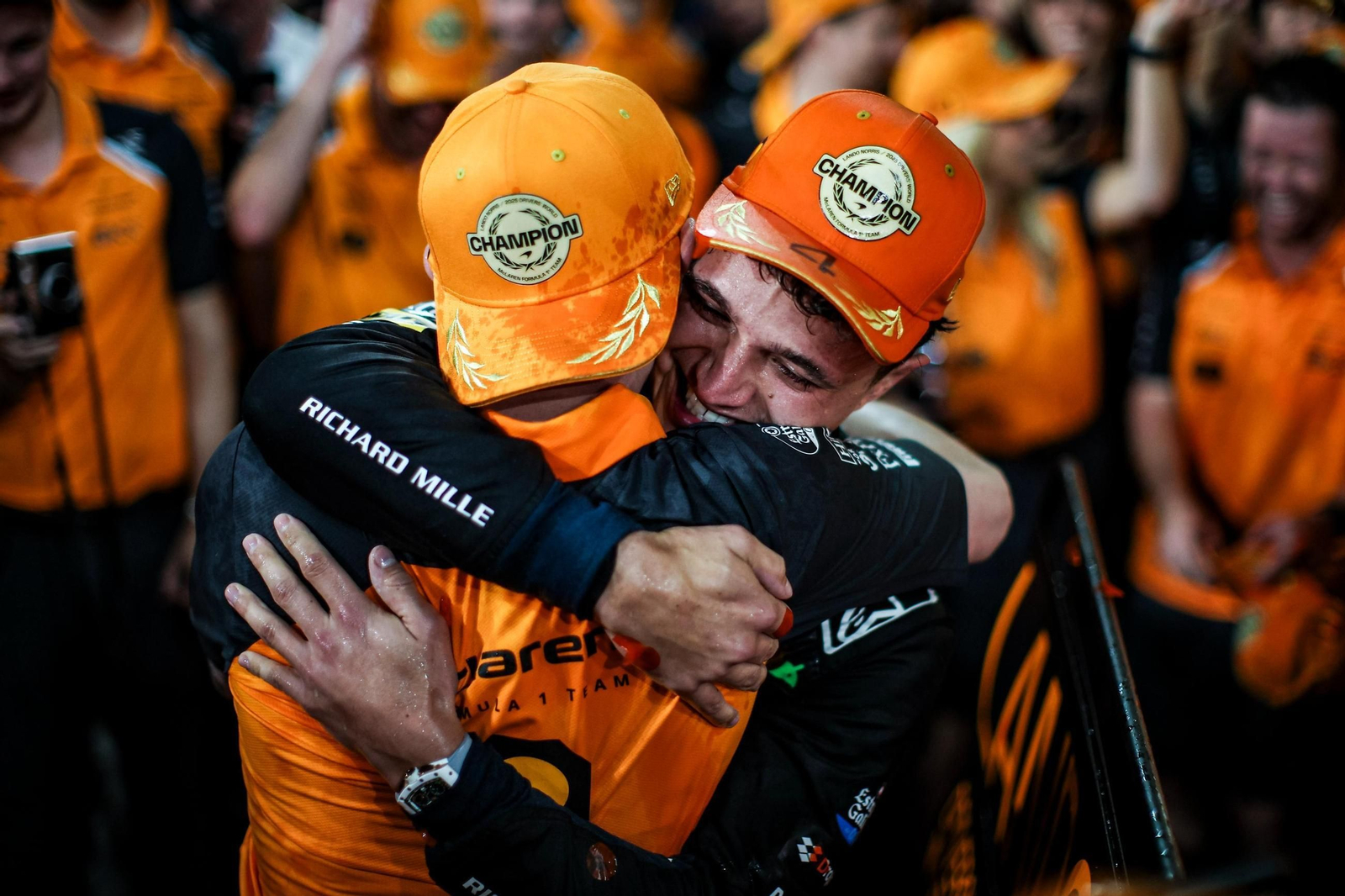 Las fotos del título mundial de Lando Norris en la Fórmula 1