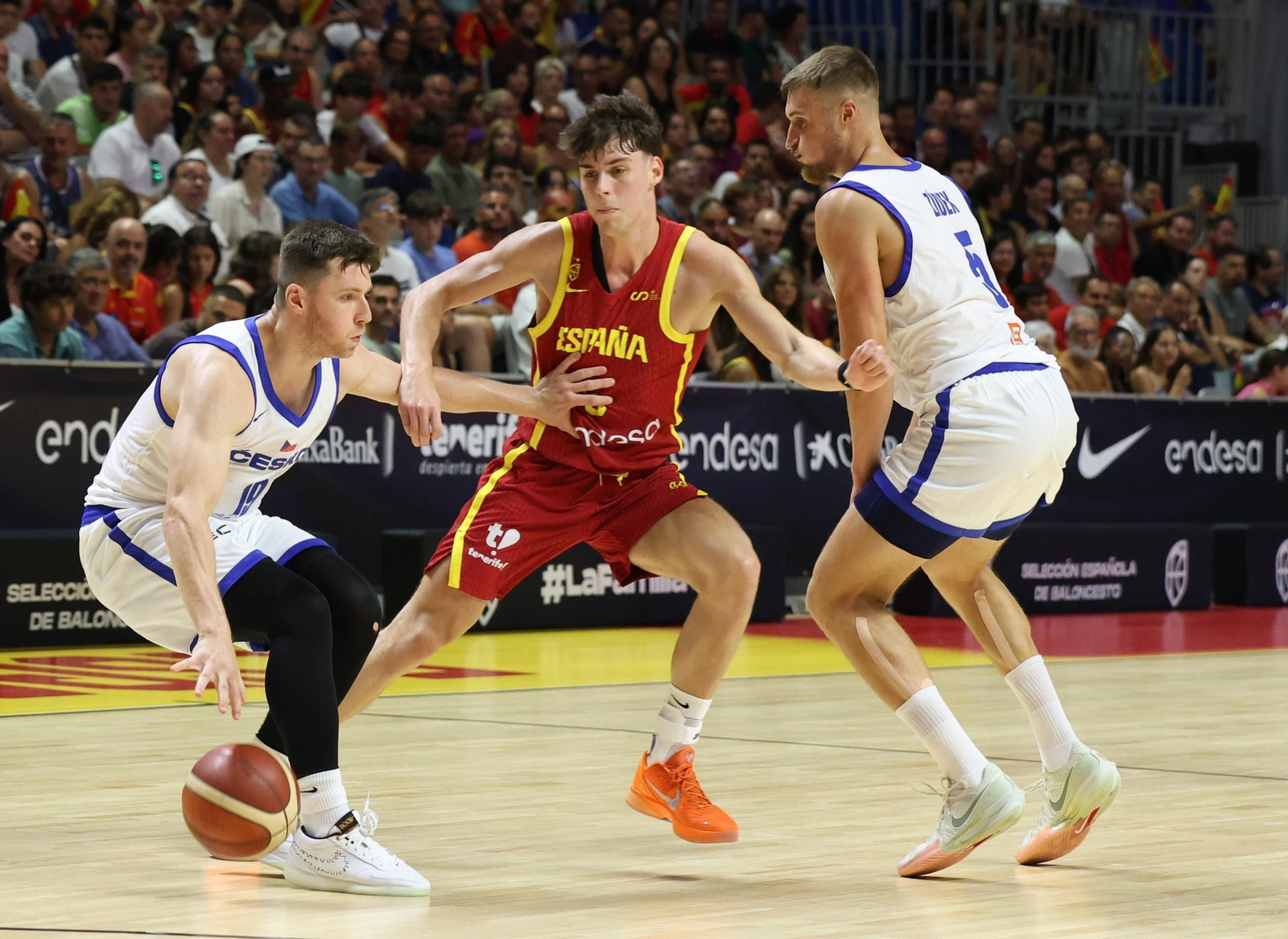 España-República Checa, en fotos