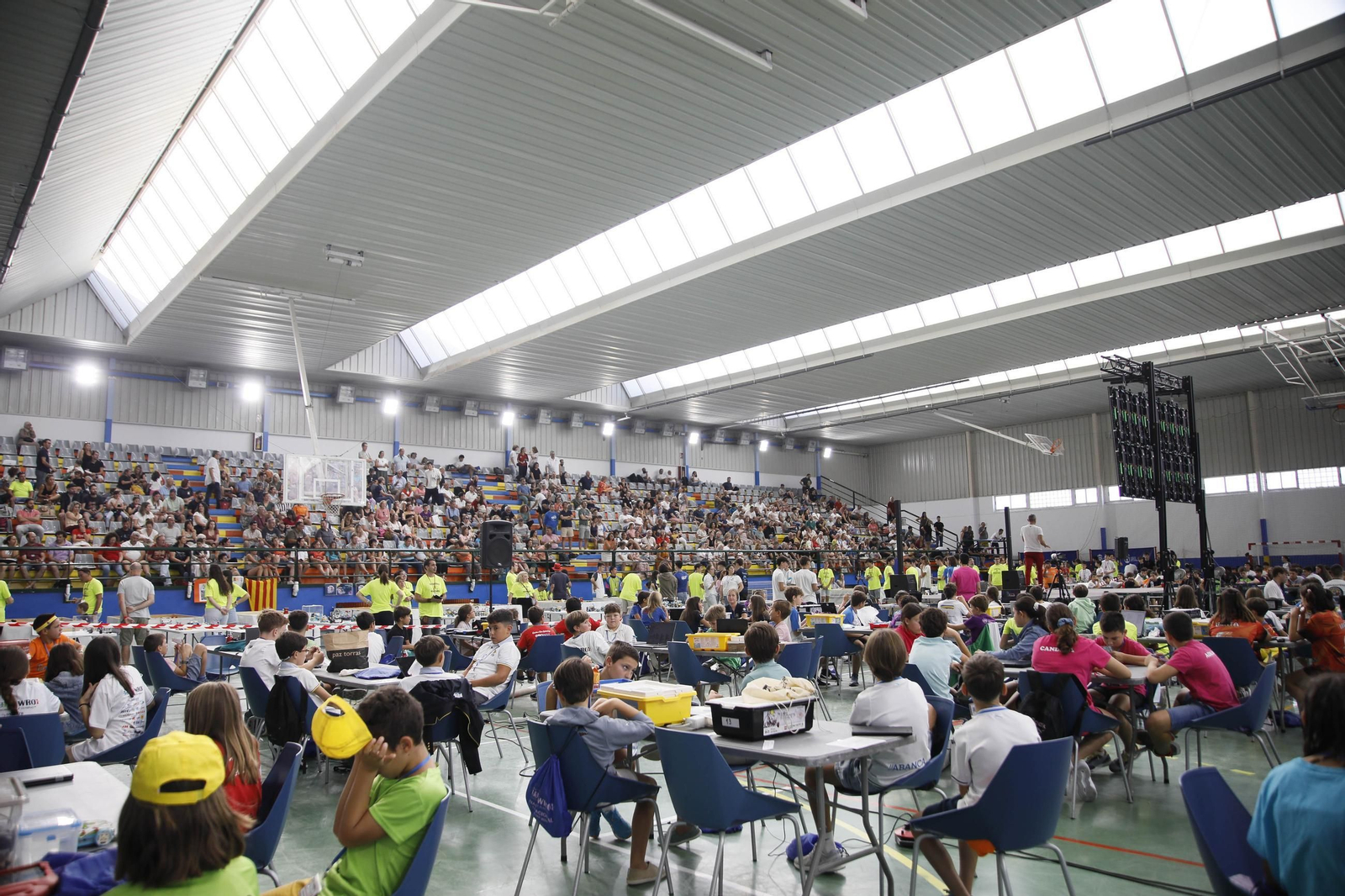 Las imágenes del World robot olympiad en Huércal de Almería