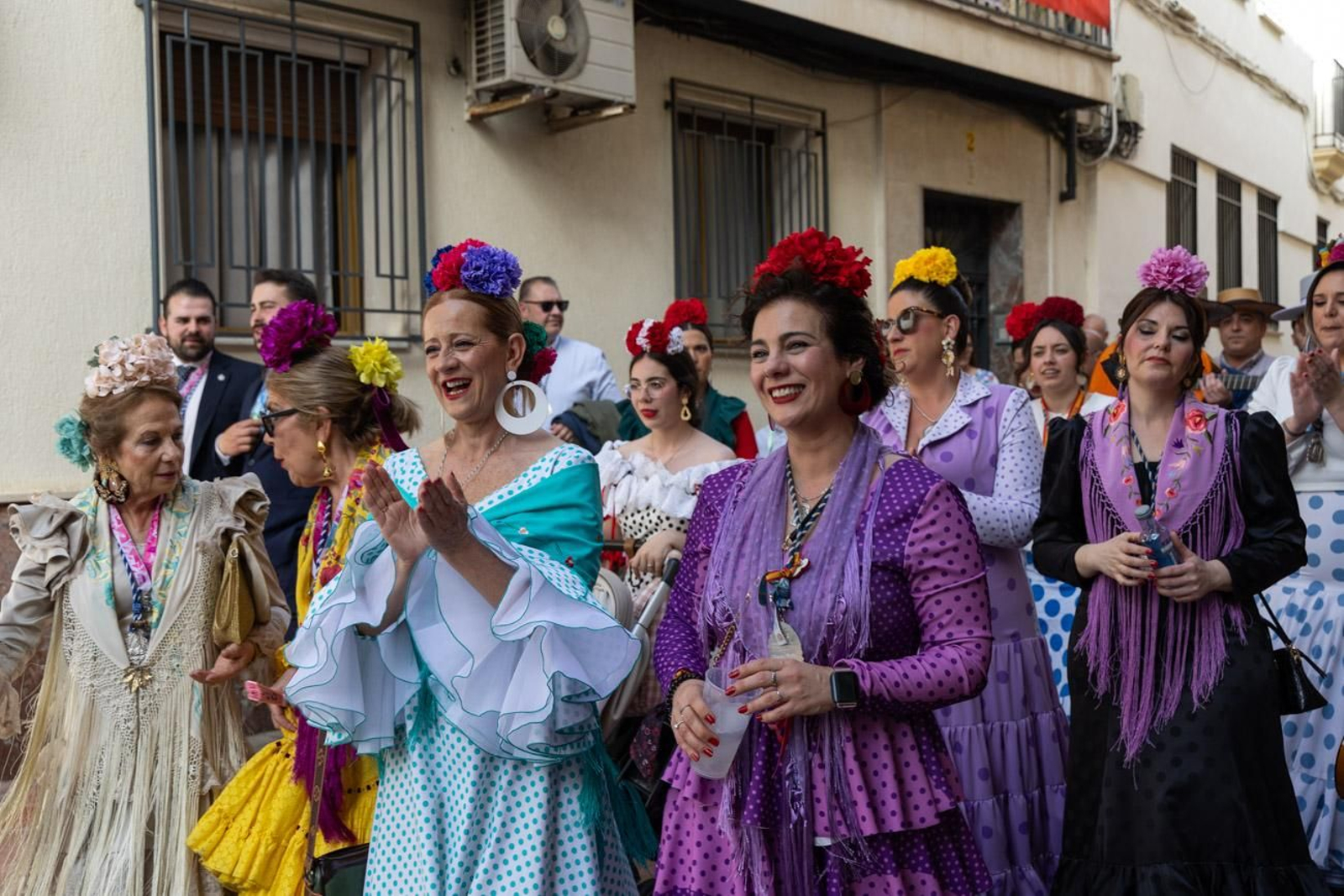 Recepción de Cofradías de la Romería de La Virgen de la Cabeza en Andújar
