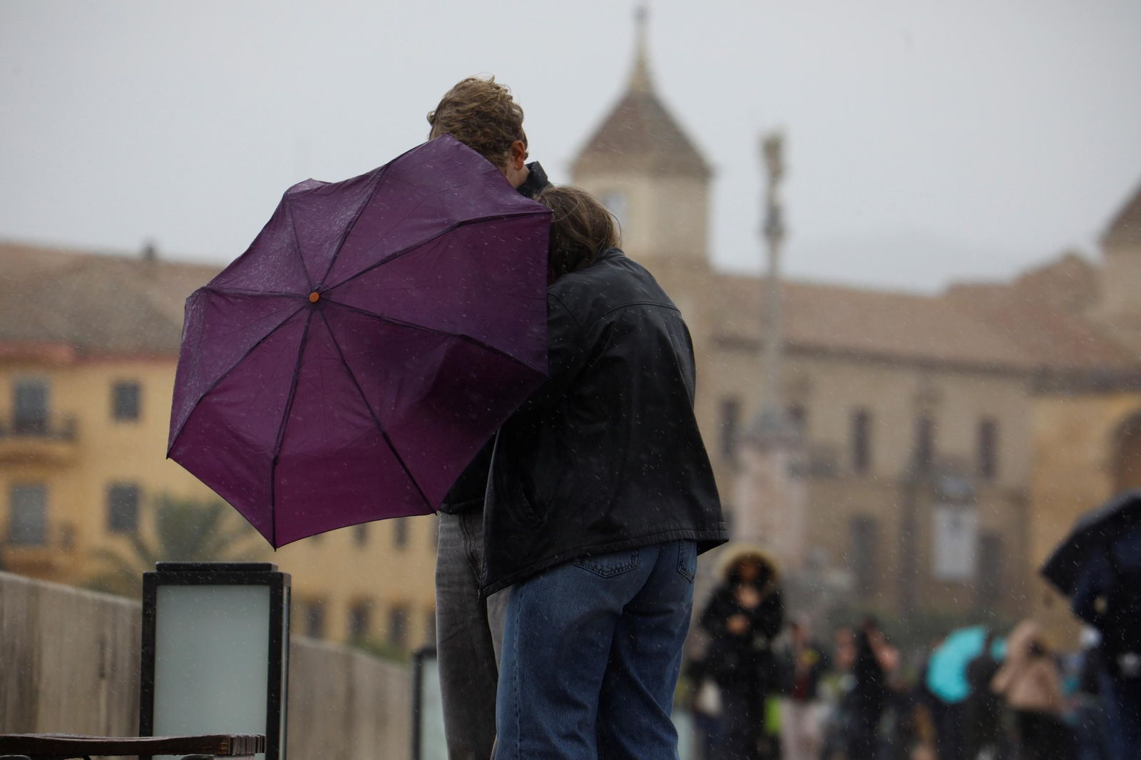 La borrasca Martinho aprieta en Córdoba, en imágenes