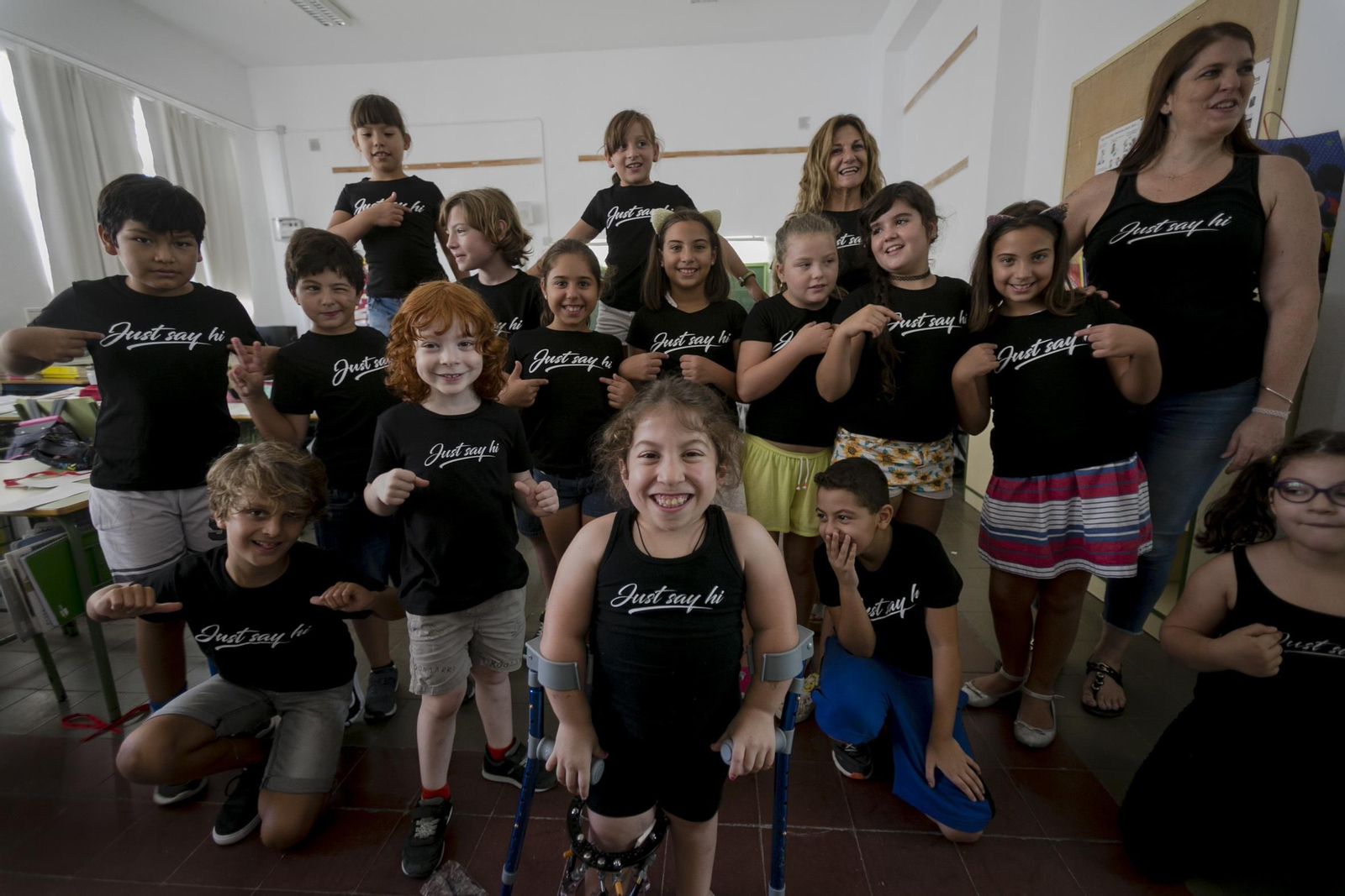 "Just say hi": La  campaña por  la inclusión social en el colegio Celestino Mutis