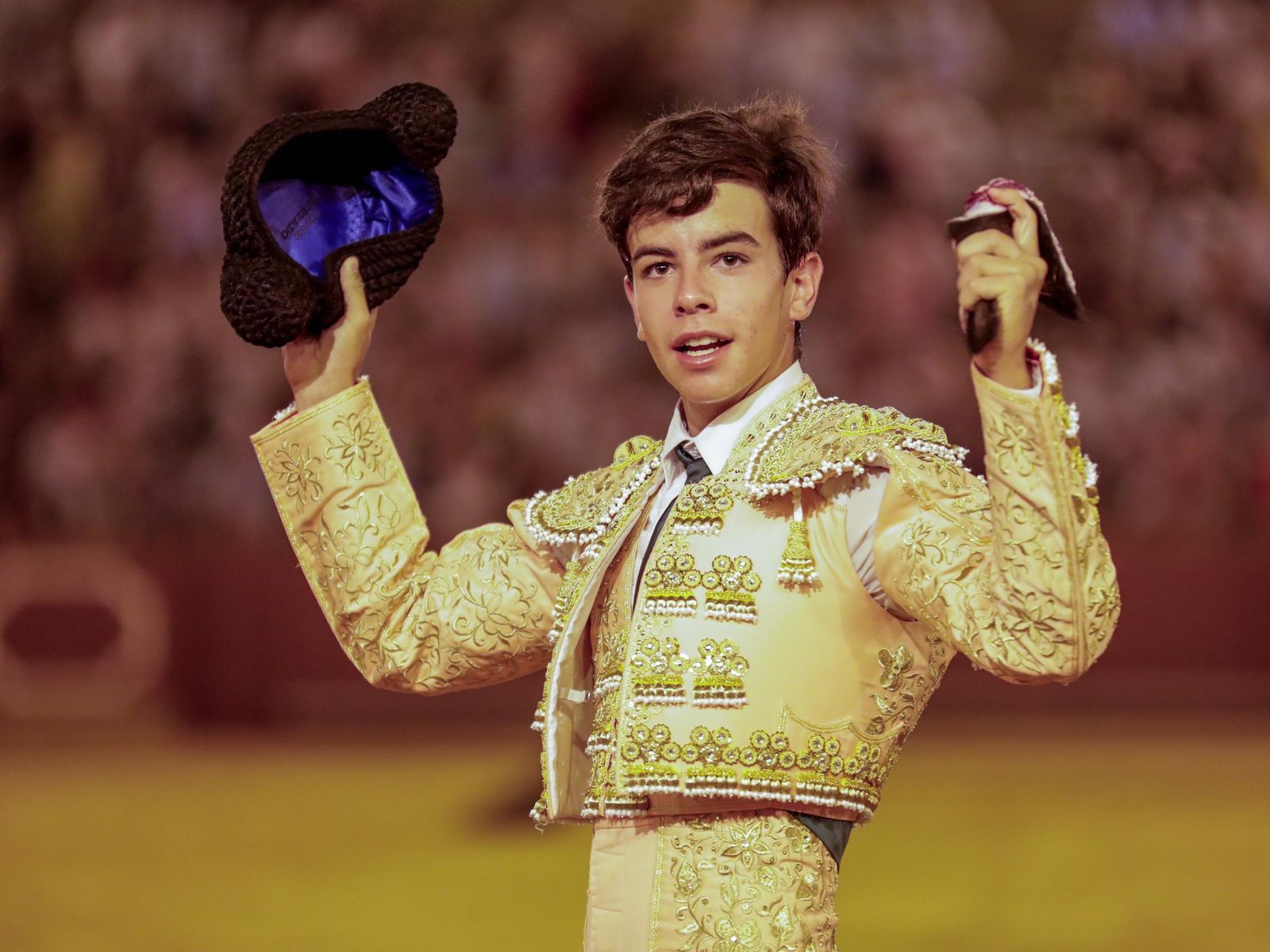 Hurtado cortó una merecida oreja del tercer eral de Gabriel Rojas.